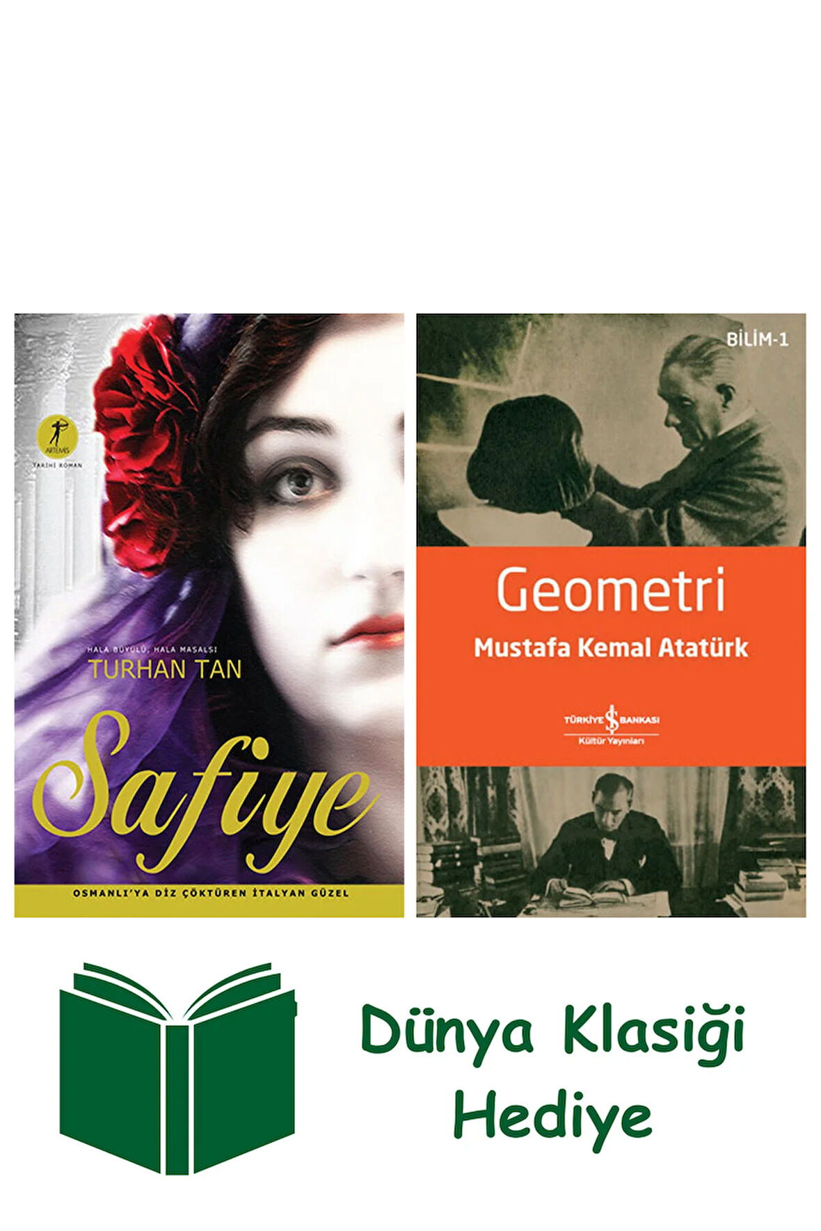 Safiye + Geometri + Dünya Klasiği Hediye