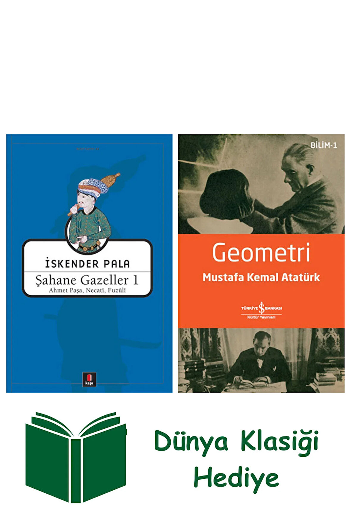 Şahane Gazeller 1 + Geometri + Dünya Klasiği Hediye