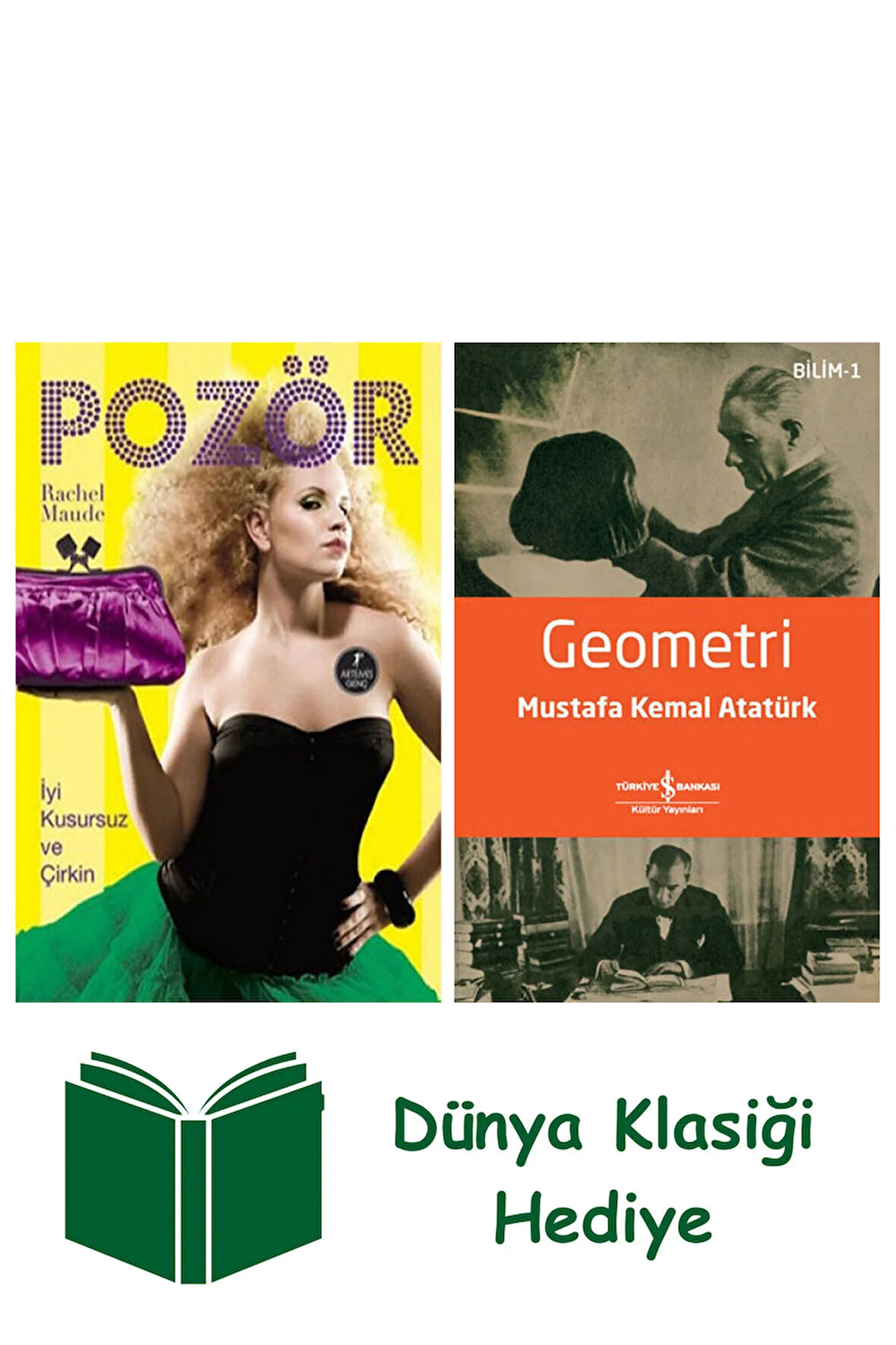 Pozör + Geometri + Dünya Klasiği Hediye