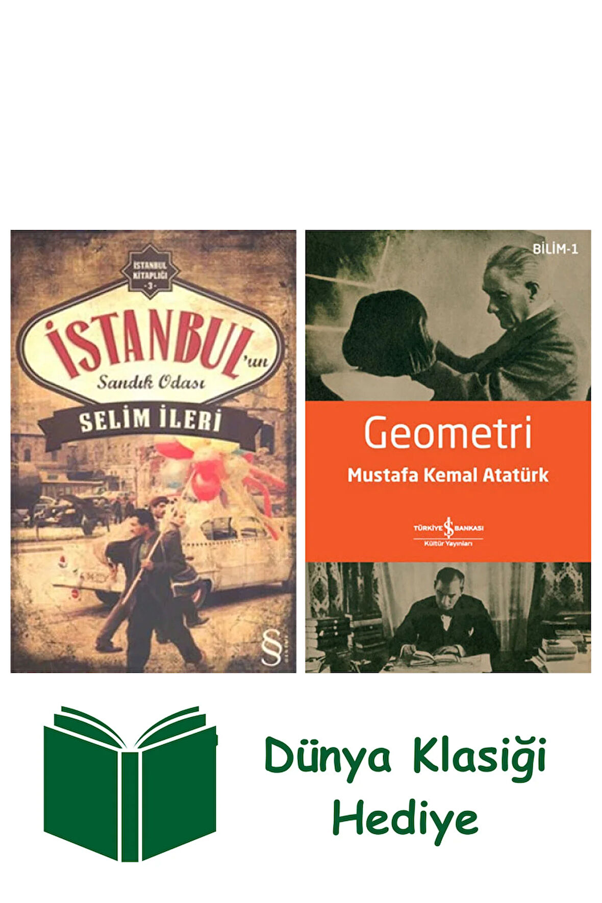 İstanbul'un Sandık Odası + Geometri + Dünya Klasiği Hediye
