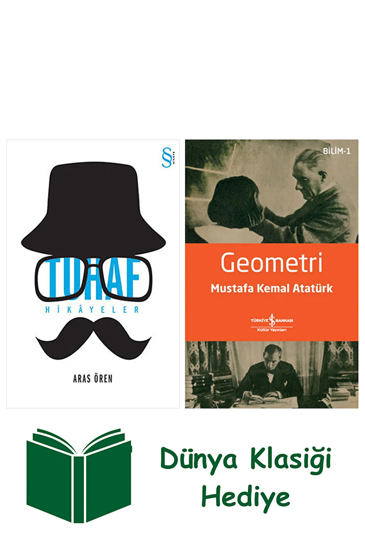 Tuhaf Hikâyeler + Geometri + Dünya Klasiği Hediye