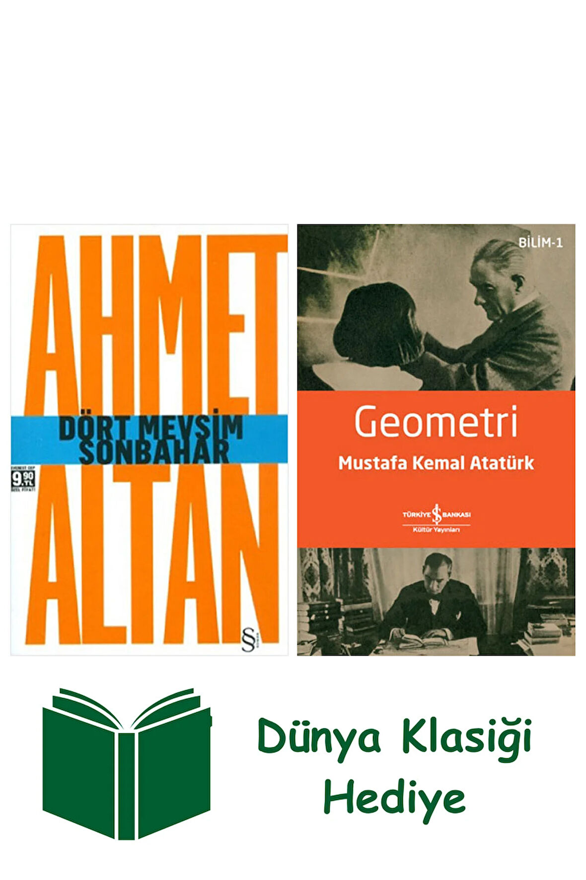 Dört Mevsim Sonbahar/Tehlikeli Masallar (Cep Boy) + Geometri + Dünya Klasiği Hediye