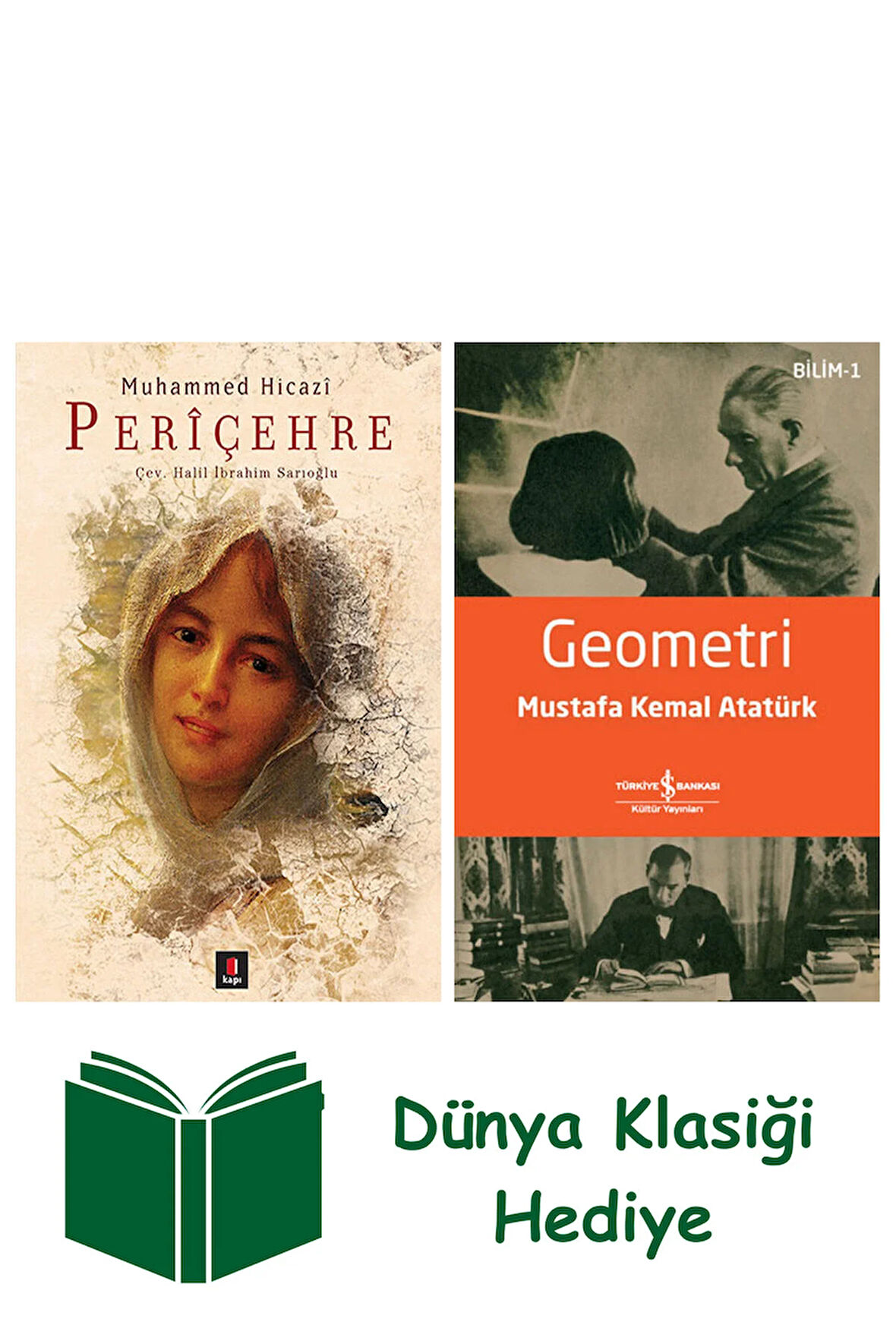 Periçehre + Geometri + Dünya Klasiği Hediye