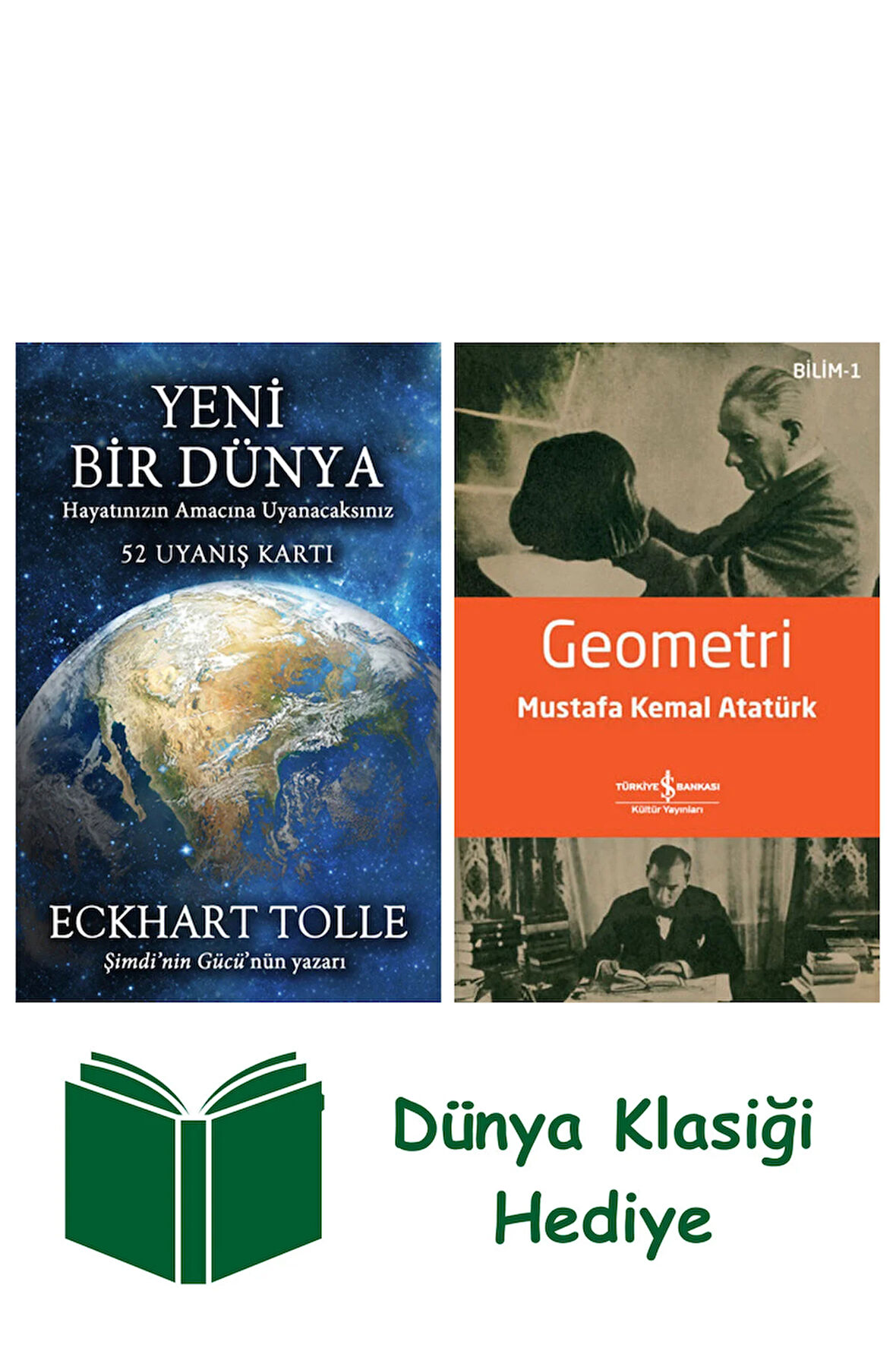 Yeni Bir Dünya + Geometri + Dünya Klasiği Hediye