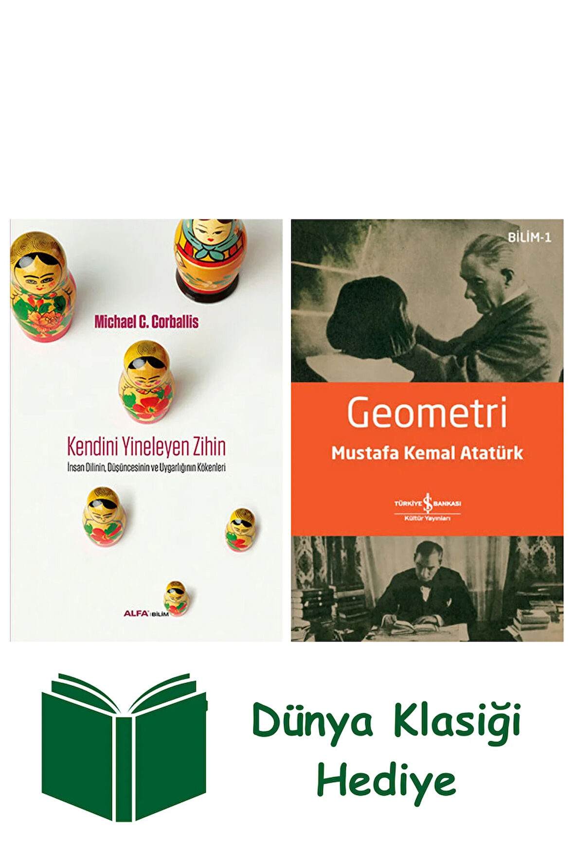 Kendini Yineleyen Zihin + Geometri + Dünya Klasiği Hediye