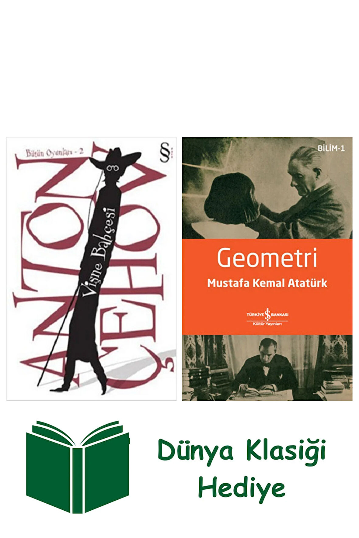 Vişne Bahçesi + Geometri + Dünya Klasiği Hediye