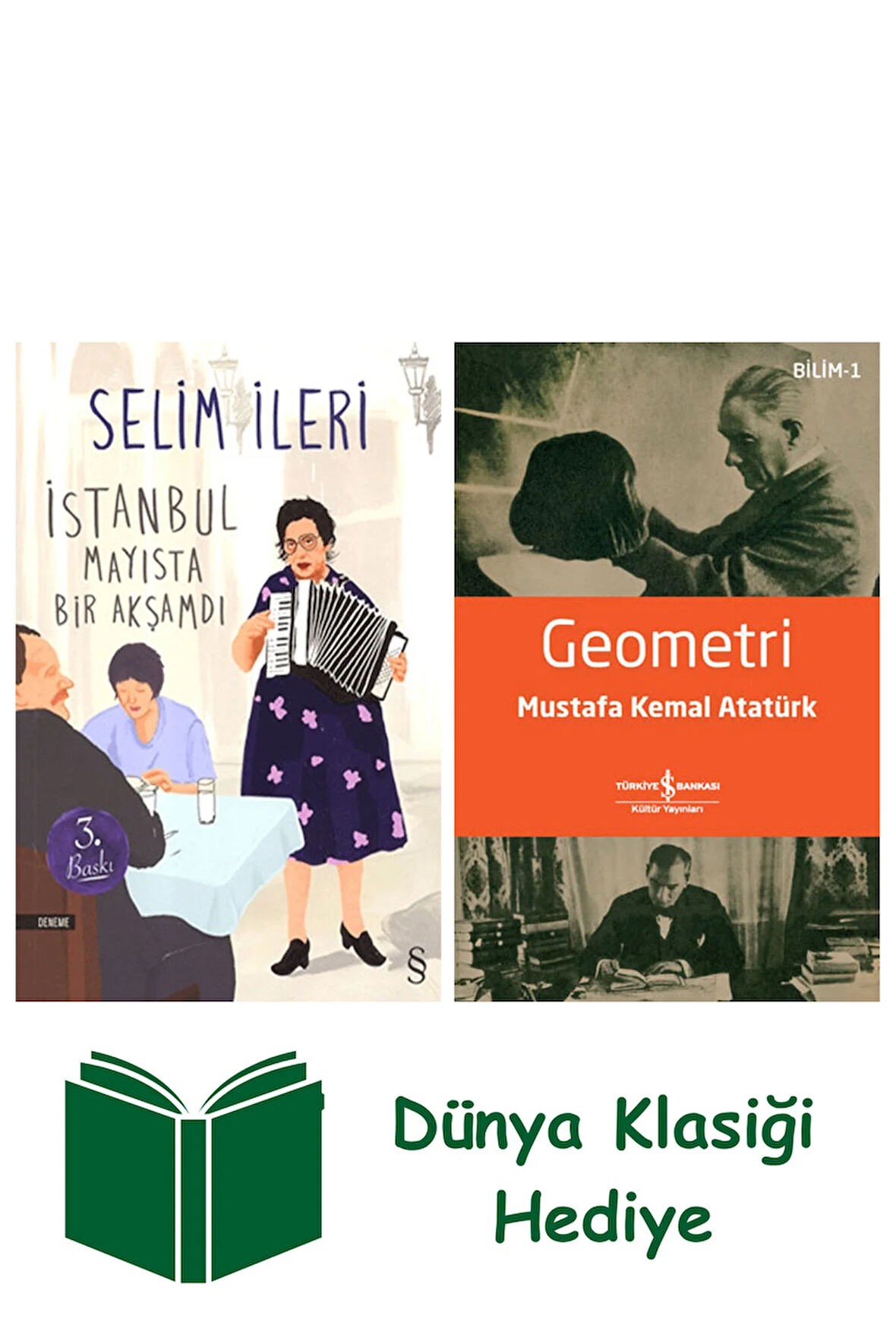 İstanbul Mayısta Bir Akşamdı + Geometri + Dünya Klasiği Hediye