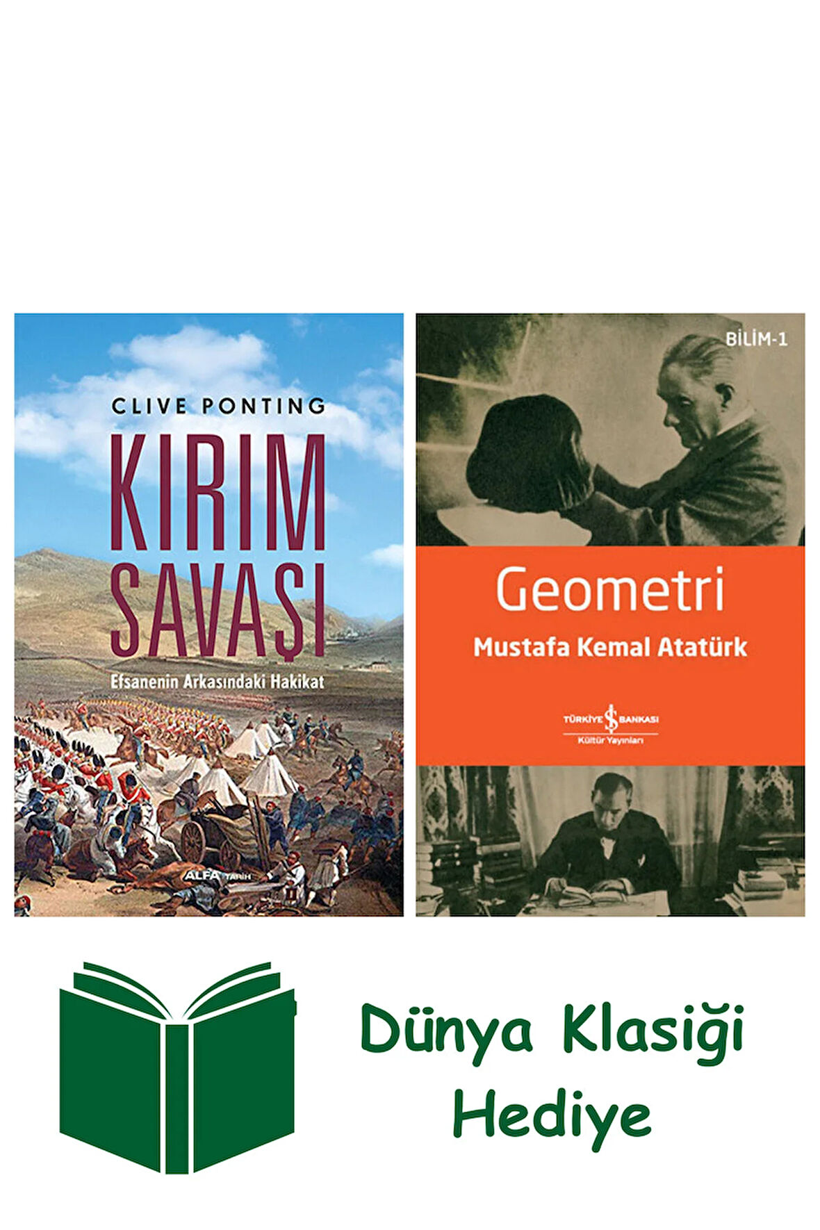 Kırım Savaşı + Geometri + Dünya Klasiği Hediye