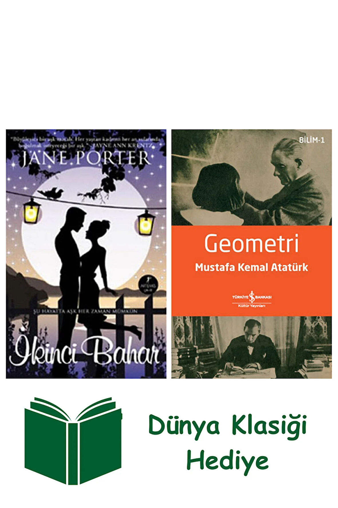 İkinci Bahar + Geometri + Dünya Klasiği Hediye
