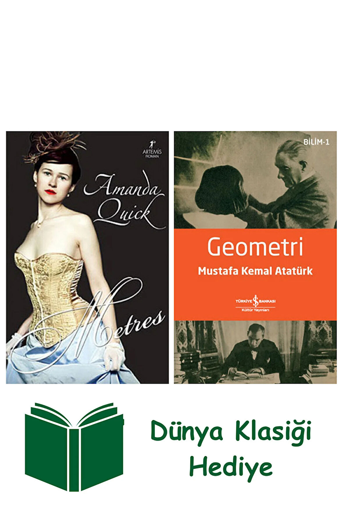 Metres + Geometri + Dünya Klasiği Hediye