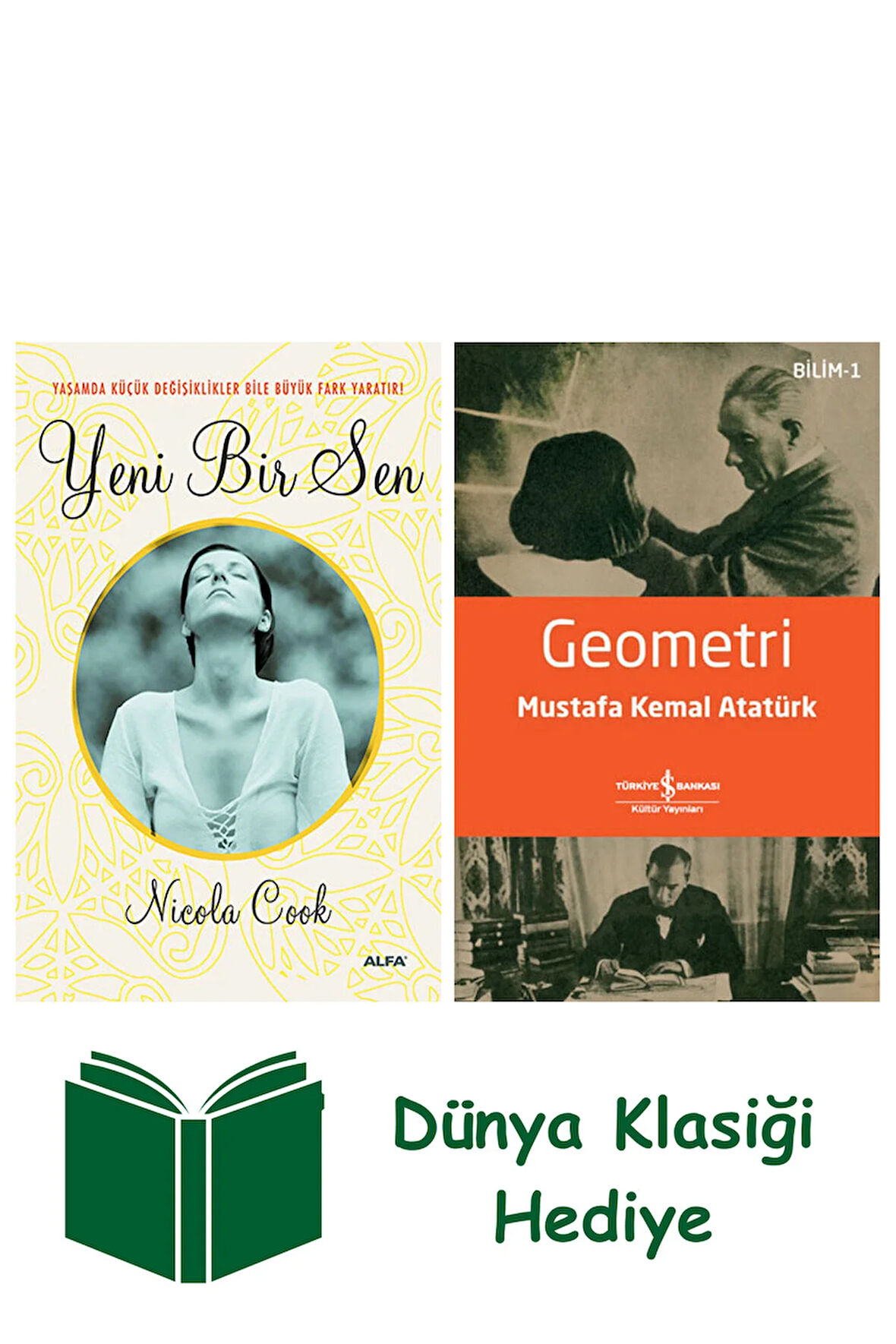 Yeni Bir Sen + Geometri + Dünya Klasiği Hediye