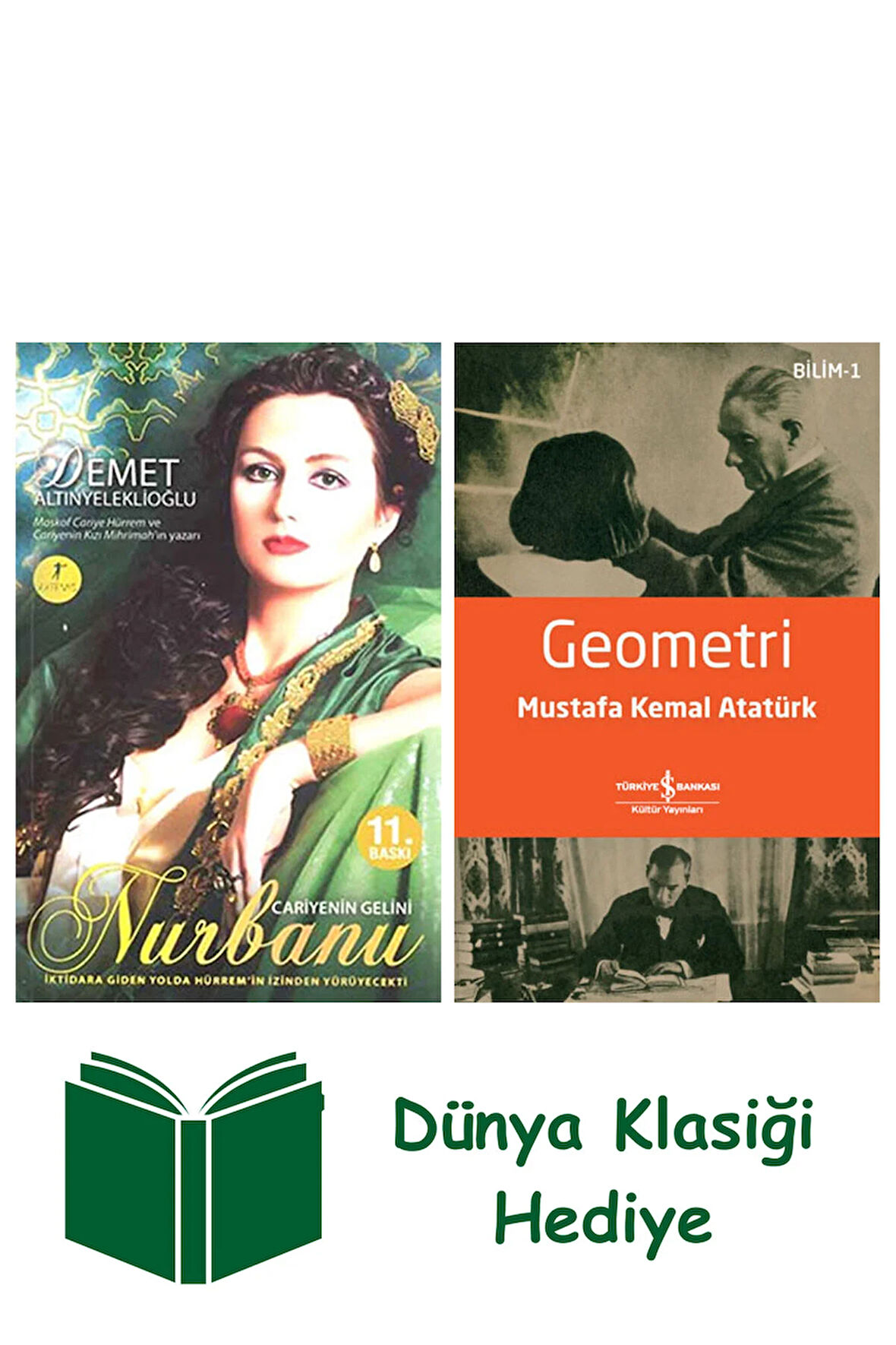 Cariyenin Gelini Nurbanu + Geometri + Dünya Klasiği Hediye