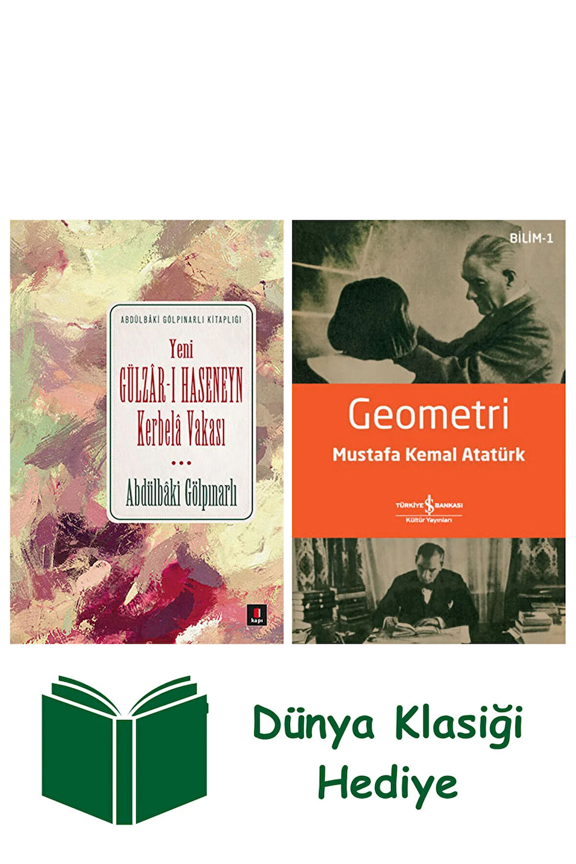 Yeni Gülzâr-ı Haseneyn Kerbelâ Vakası + Geometri + Dünya Klasiği Hediye