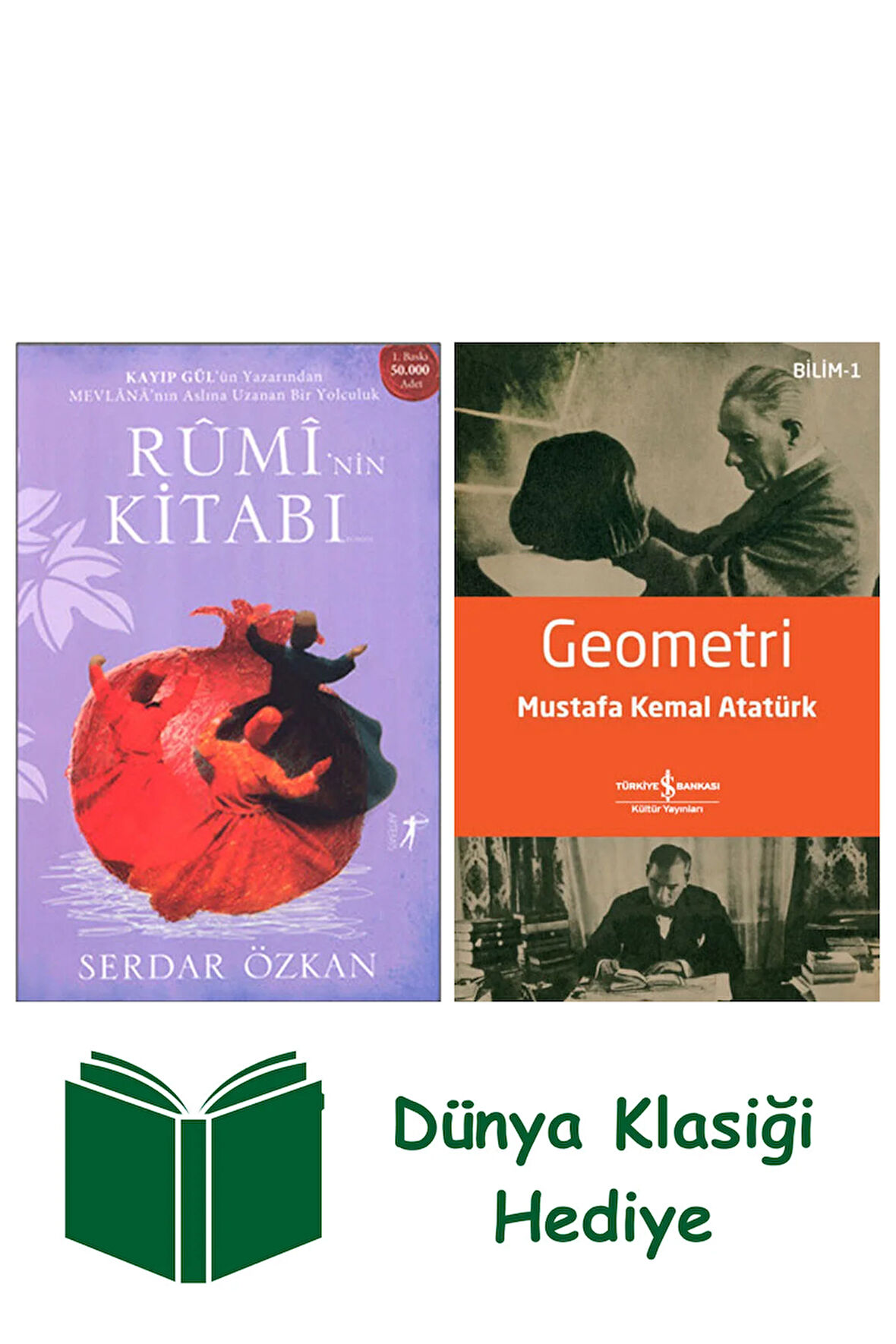 Rûmi'nin Kitabı + Geometri + Dünya Klasiği Hediye