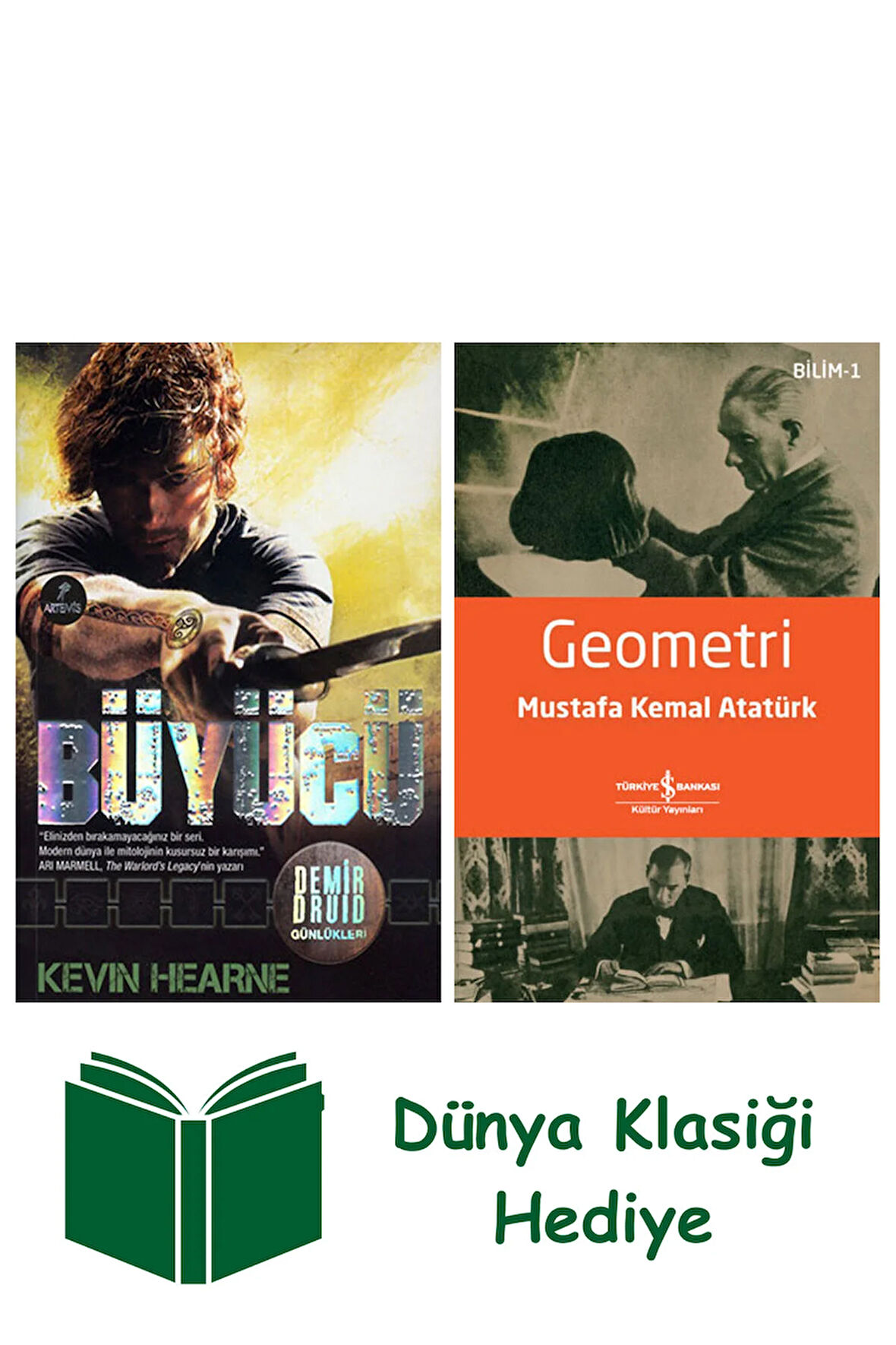 Büyücü + Geometri + Dünya Klasiği Hediye