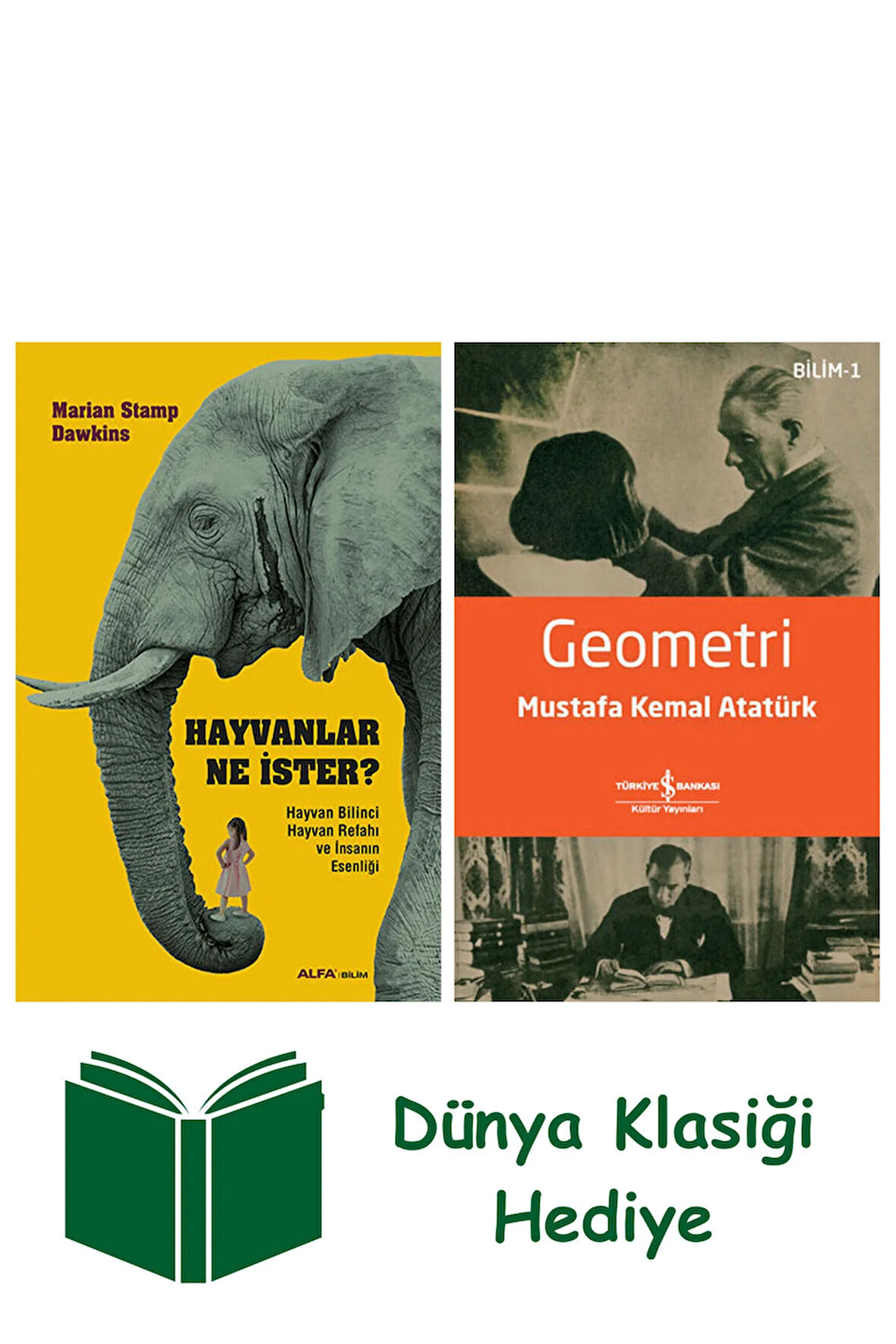 Hayvanlar Ne İster? + Geometri + Dünya Klasiği Hediye