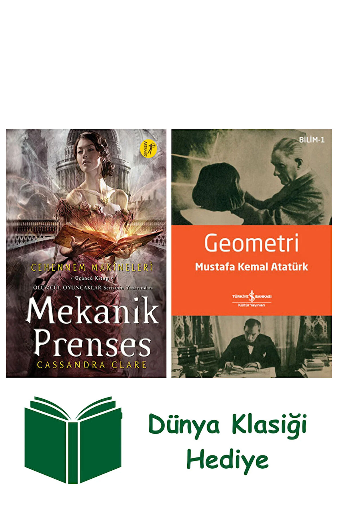 Mekanik Prenses (Ciltli) + Geometri + Dünya Klasiği Hediye