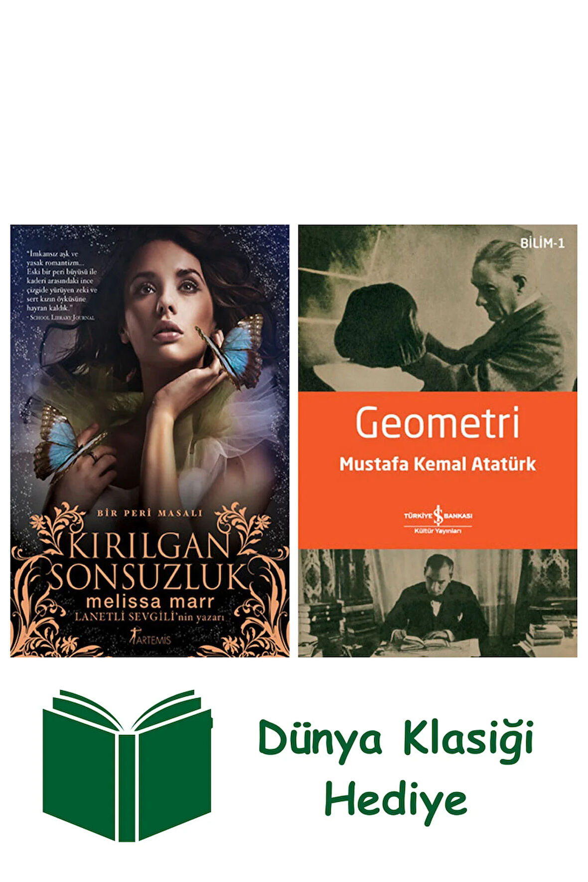 Kırılgan Sonsuzluk + Geometri + Dünya Klasiği Hediye