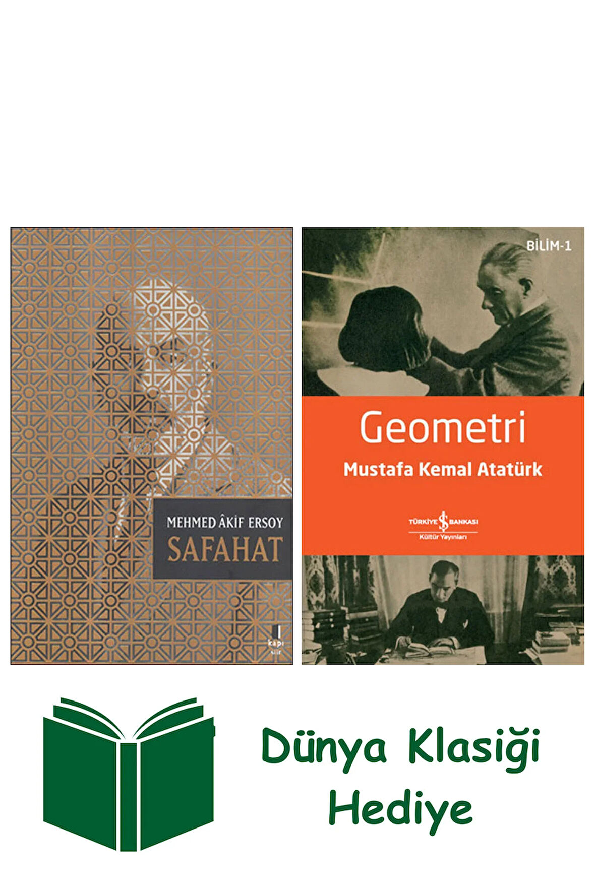 Safahat + Geometri + Dünya Klasiği Hediye