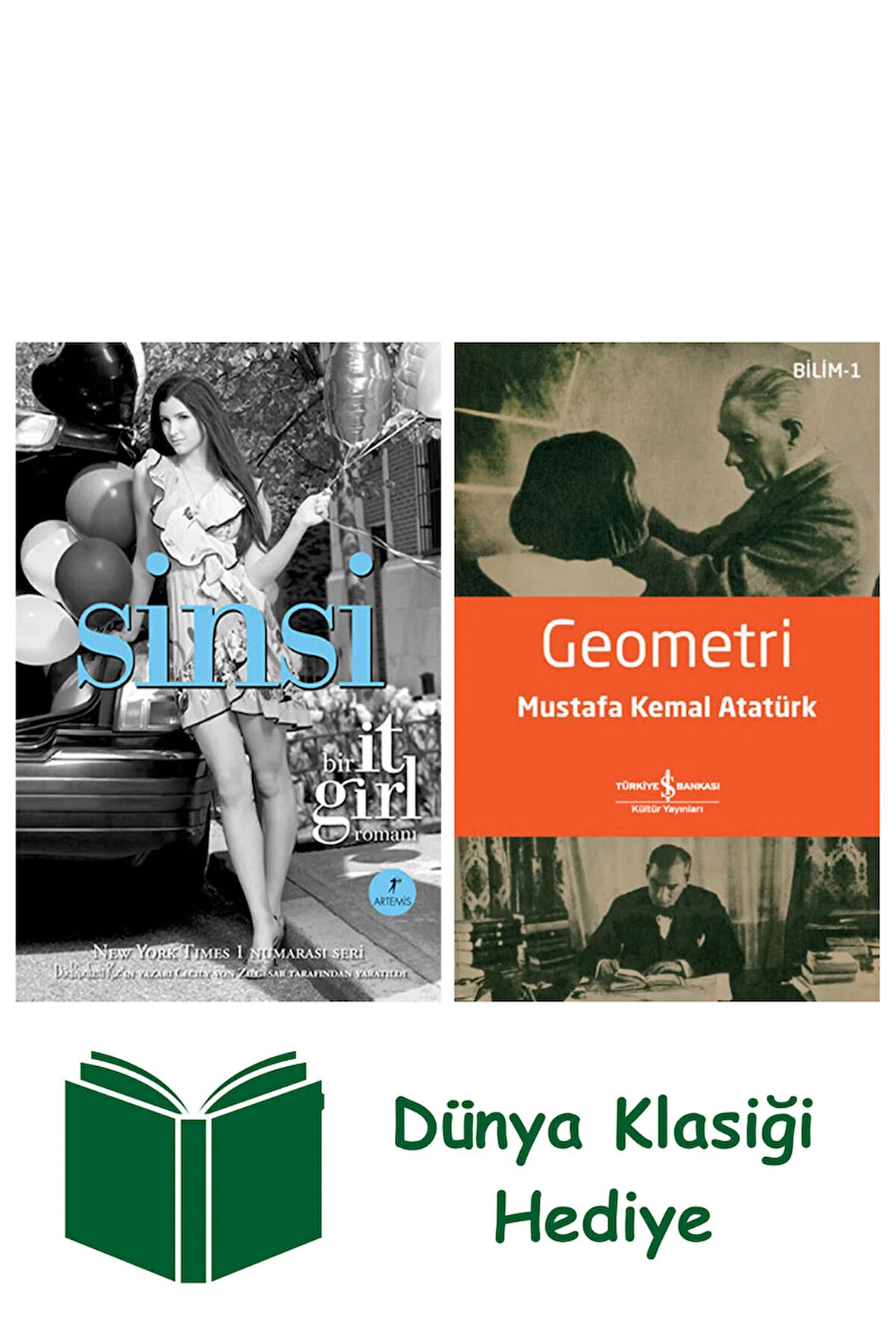 Sinsi + Geometri + Dünya Klasiği Hediye