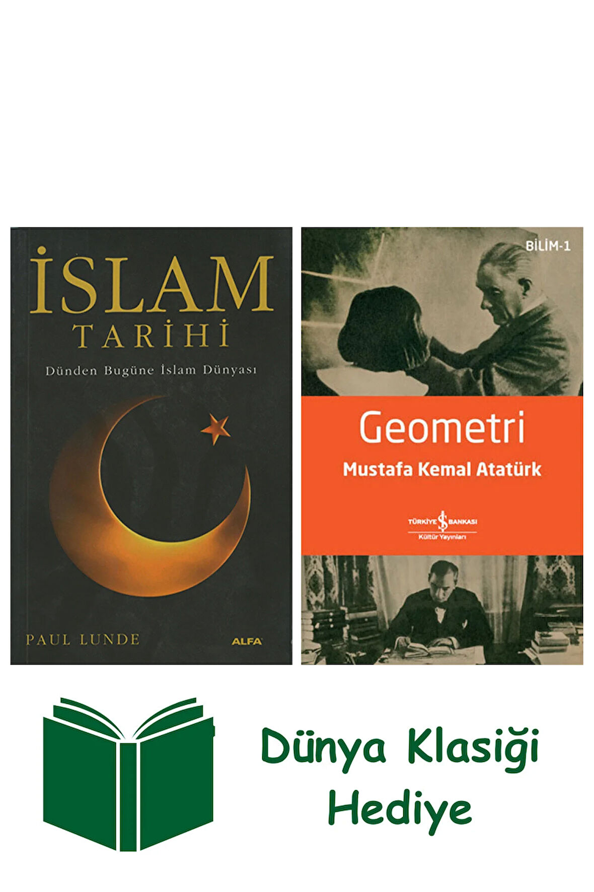 İslam Tarihi + Geometri + Dünya Klasiği Hediye