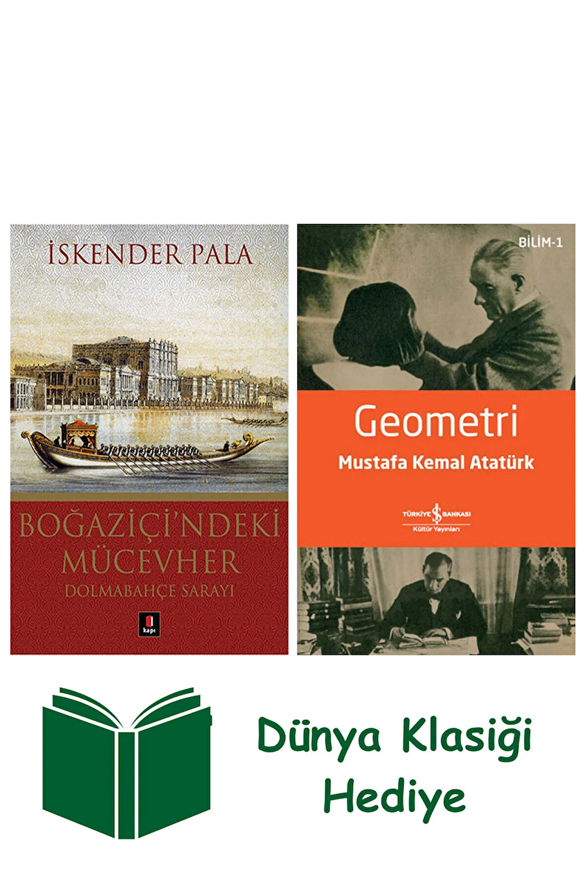 Boğaziçi'ndeki Mücevher + Geometri + Dünya Klasiği Hediye