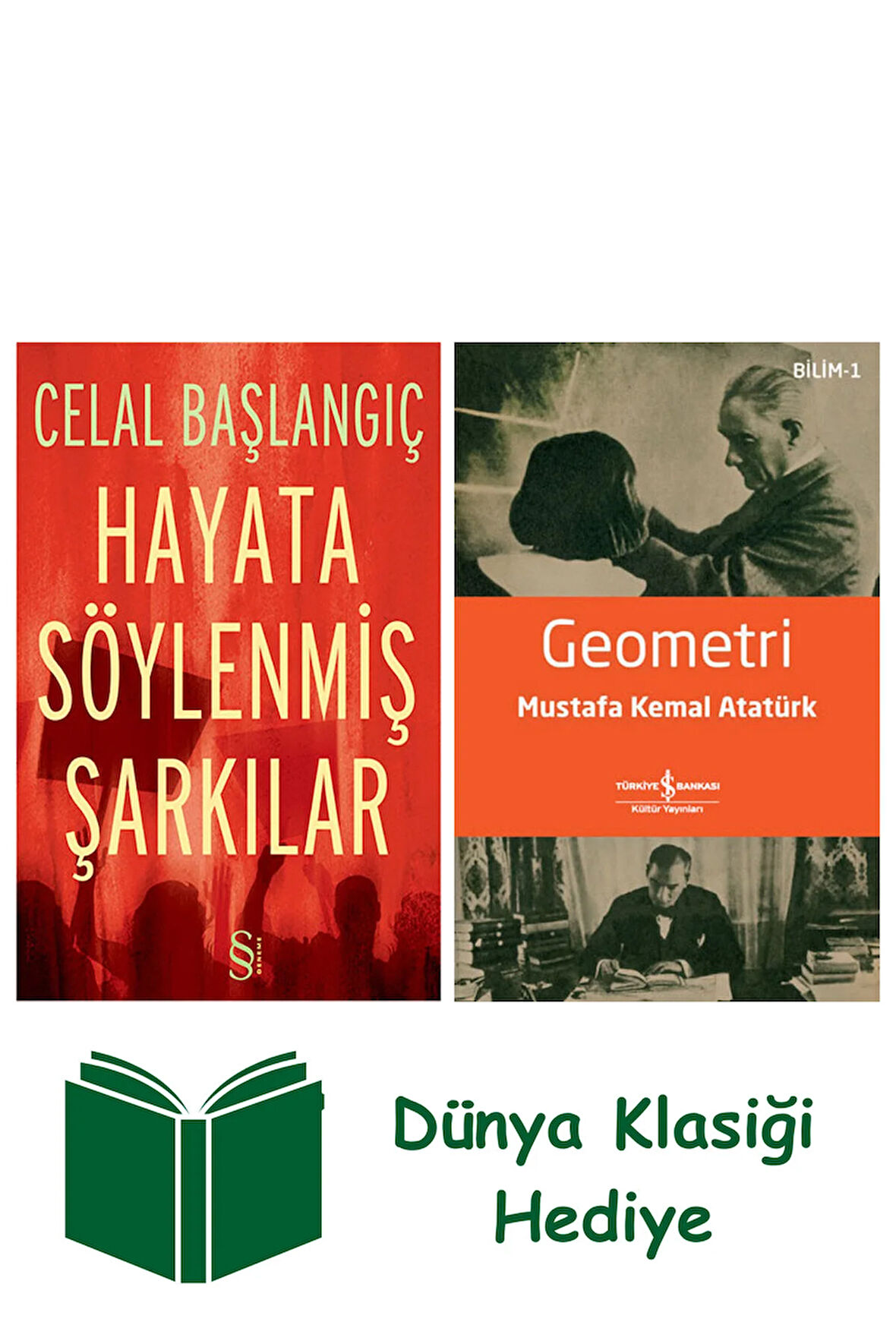 Hayata Söylenmiş Şarkılar + Geometri + Dünya Klasiği Hediye