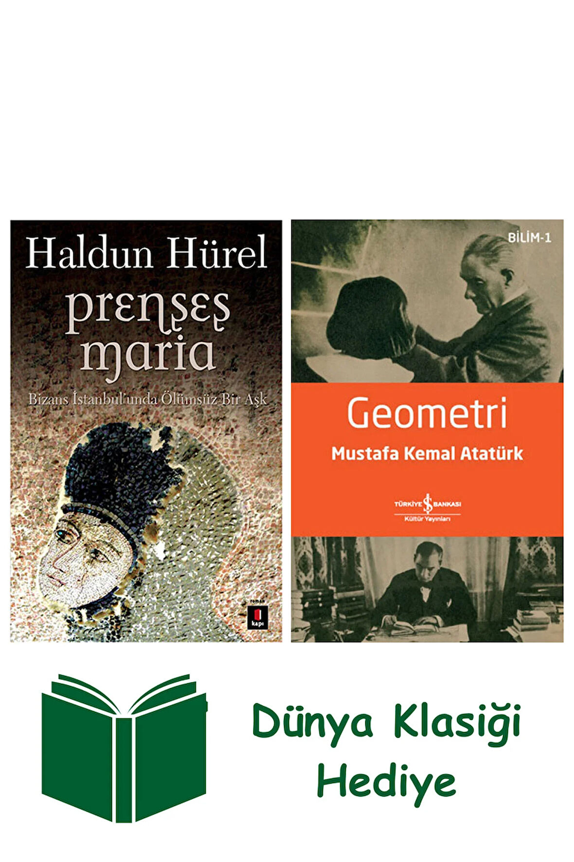 Prenses Maria + Geometri + Dünya Klasiği Hediye