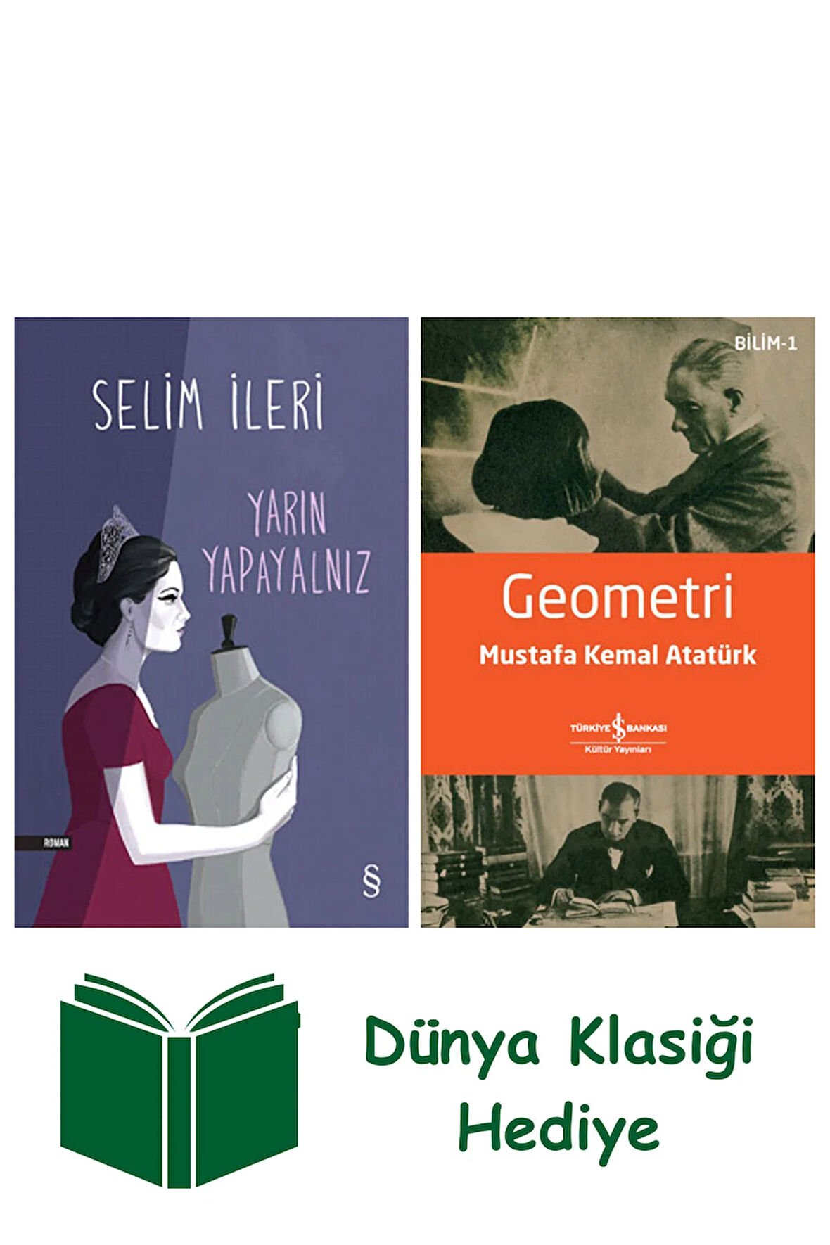 Yarın Yapayalnız + Geometri + Dünya Klasiği Hediye