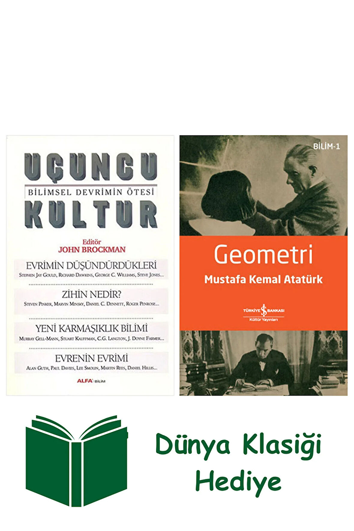 Üçüncü Kültür + Geometri + Dünya Klasiği Hediye