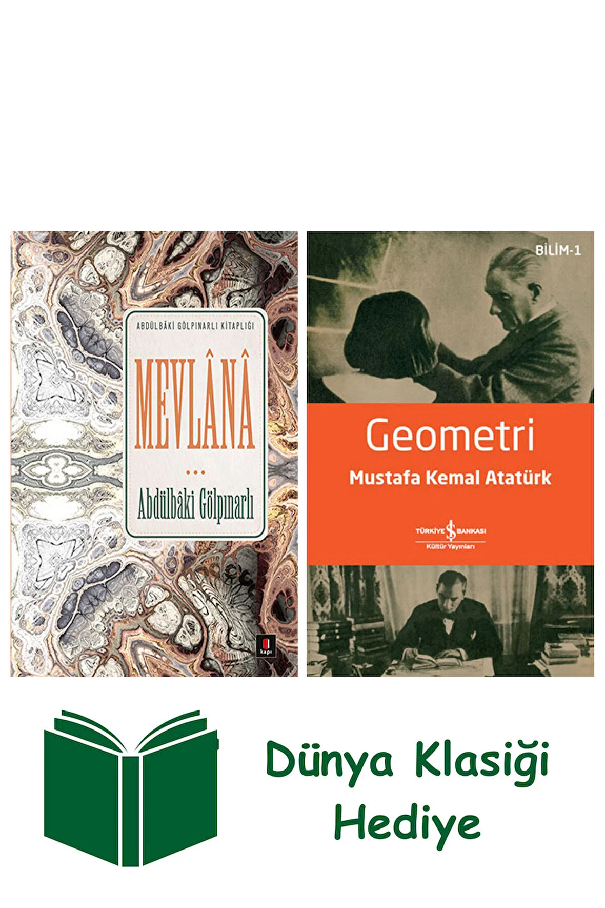 Mevlânâ + Geometri + Dünya Klasiği Hediye