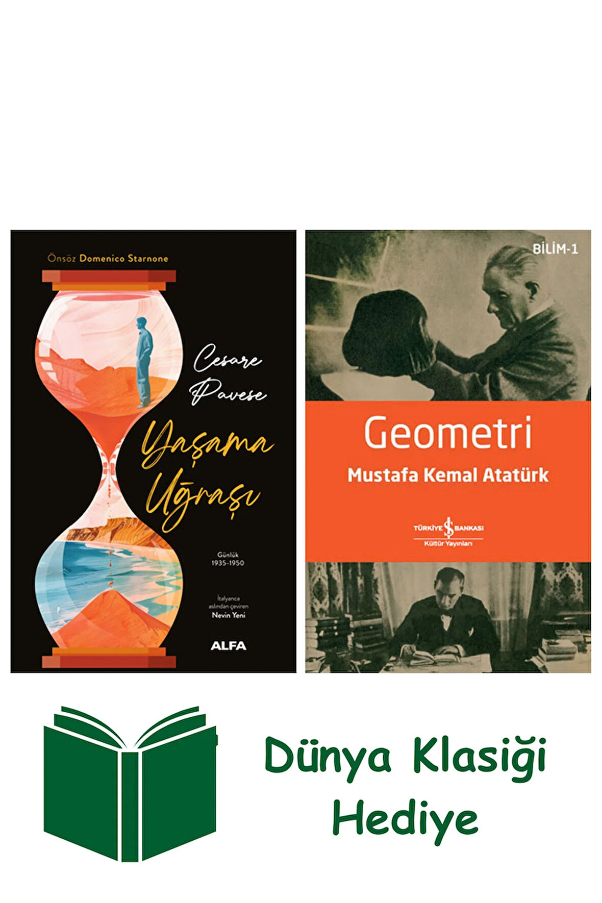 Yaşama Uğraşı (Ciltli) + Geometri + Dünya Klasiği Hediye