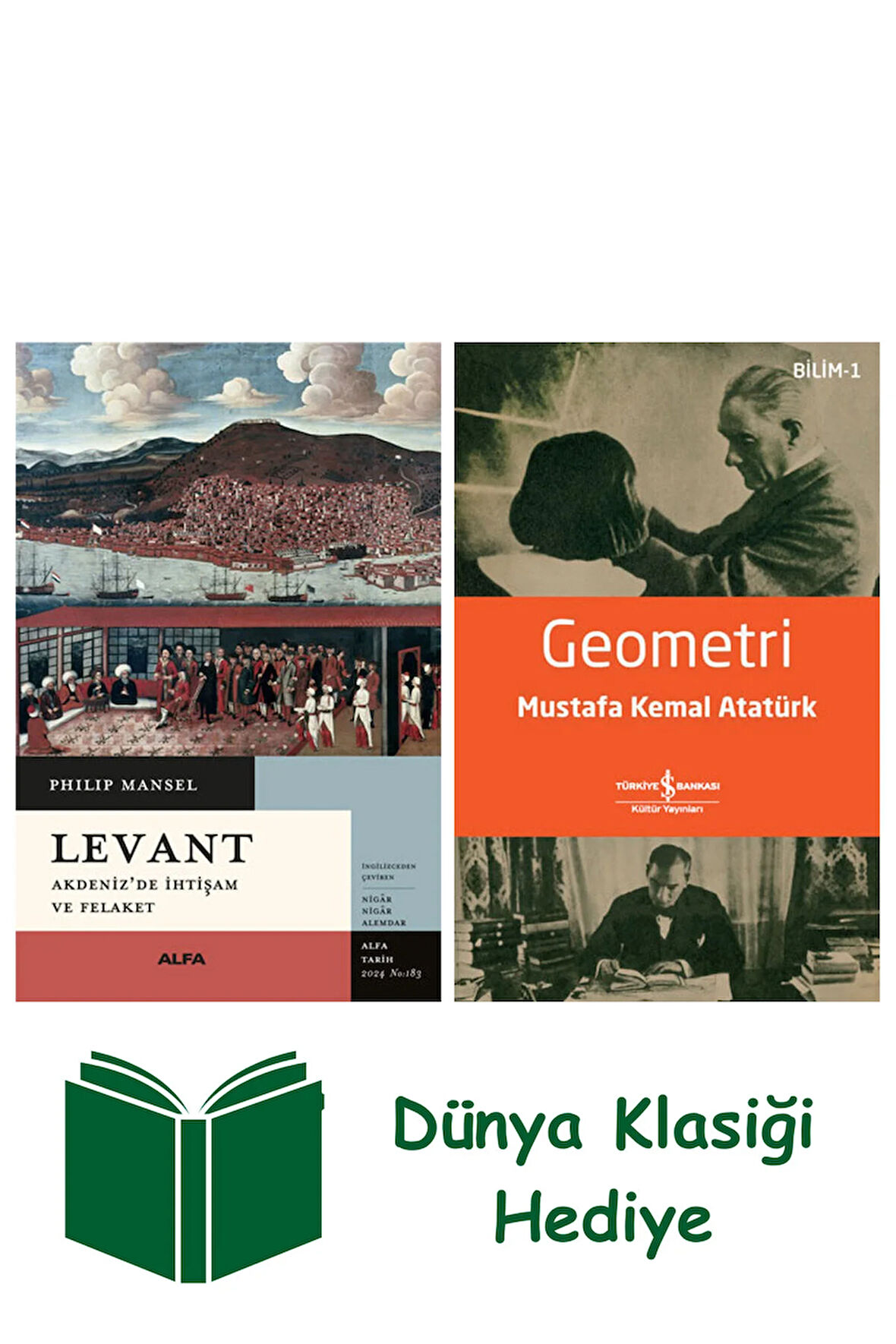 Levant - Akdeniz’de İhtişam ve Felaket + Geometri + Dünya Klasiği Hediye