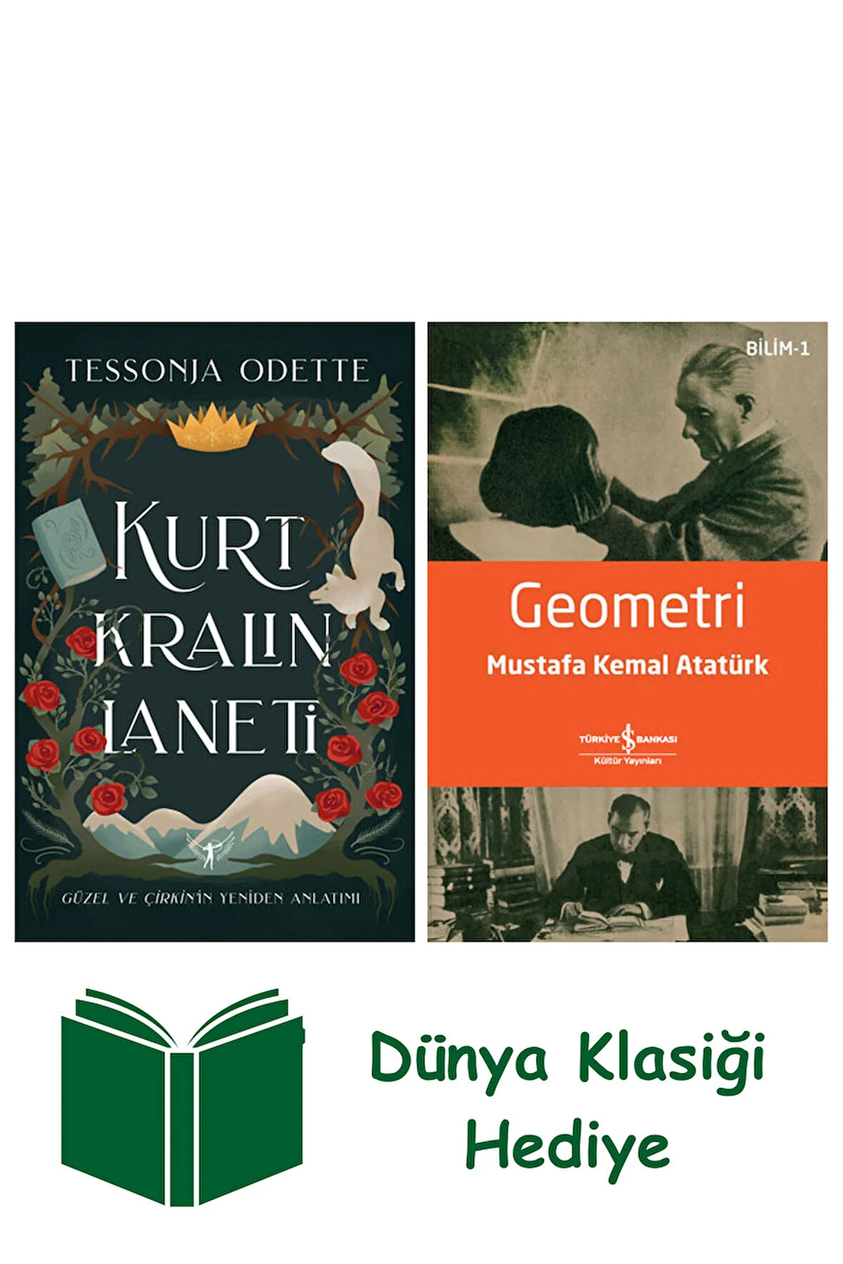 Kurt Kralın Laneti + Geometri + Dünya Klasiği Hediye