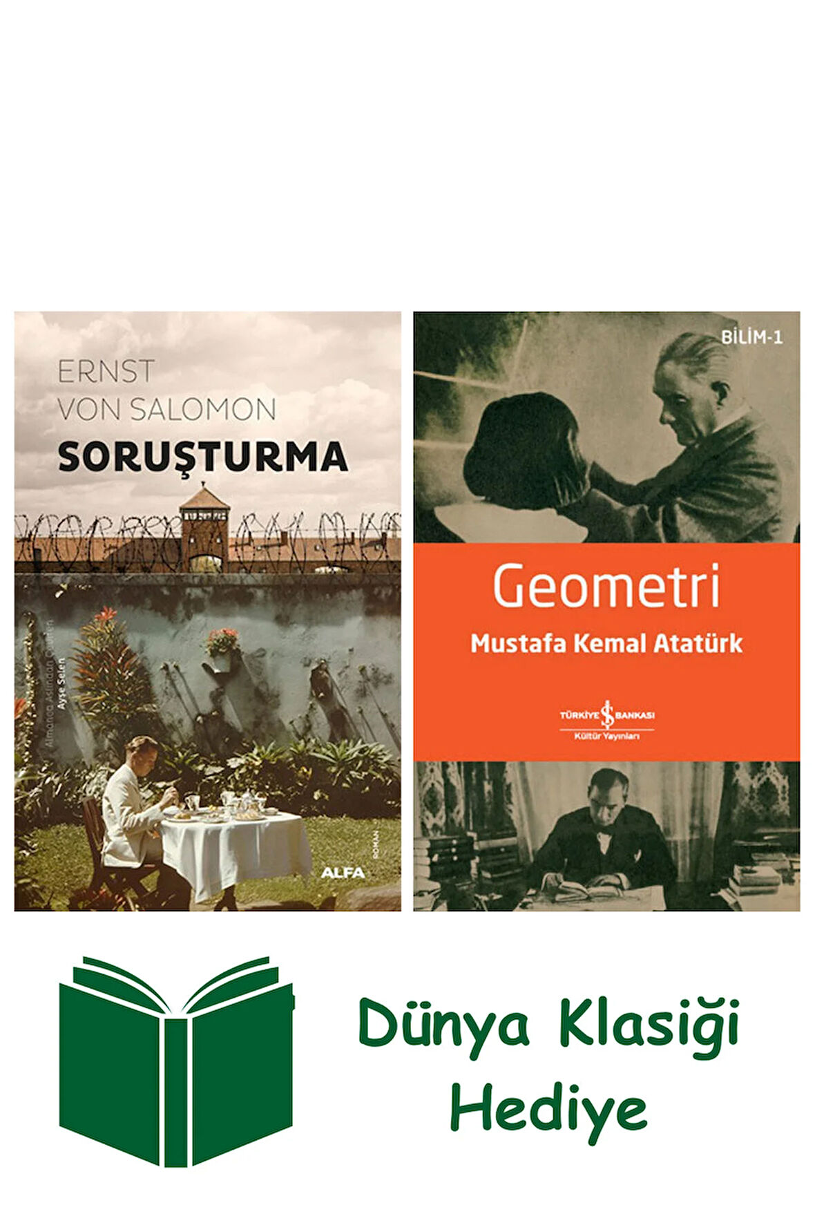 Soruşturma + Geometri + Dünya Klasiği Hediye