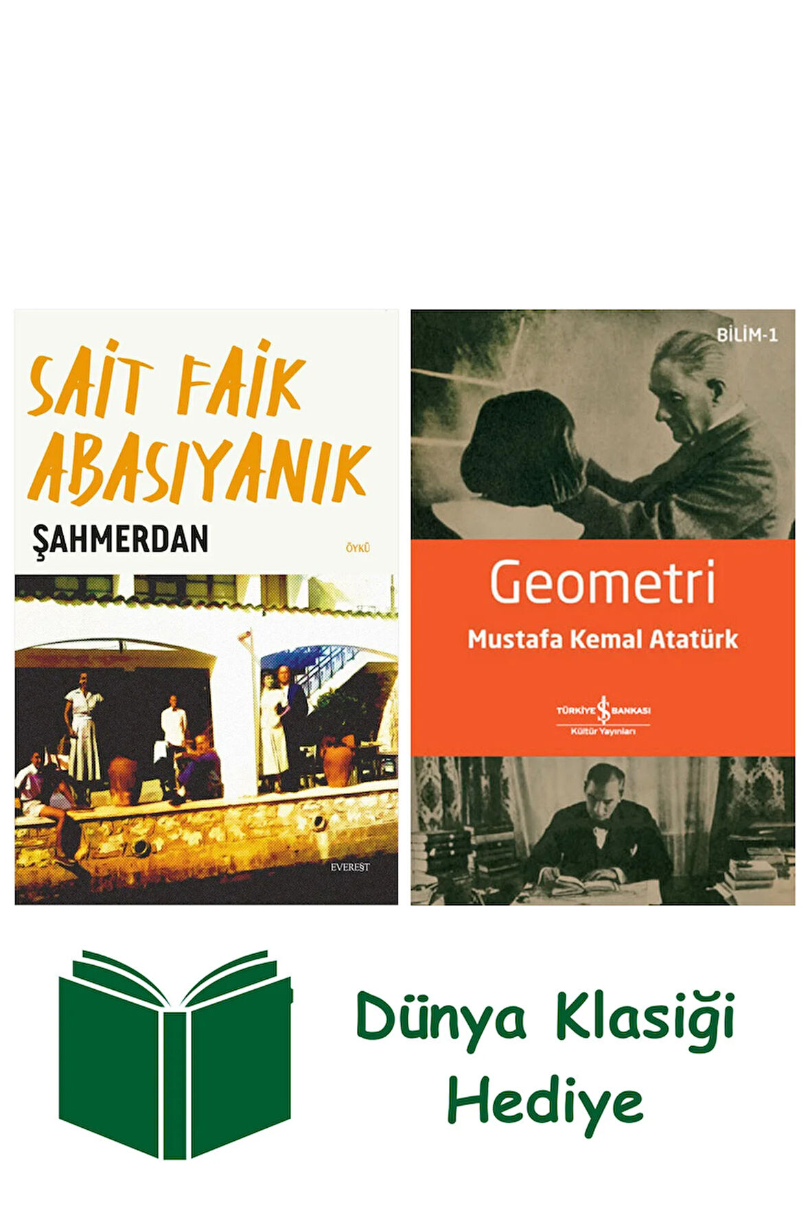 Şahmerdan + Geometri + Dünya Klasiği Hediye