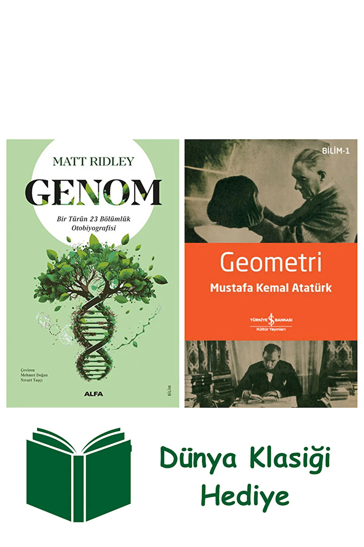 Genom + Geometri + Dünya Klasiği Hediye