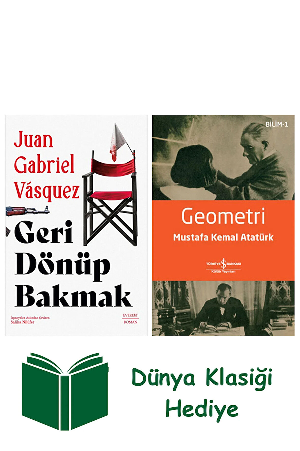 Geri Dönüp Bakmak + Geometri + Dünya Klasiği Hediye