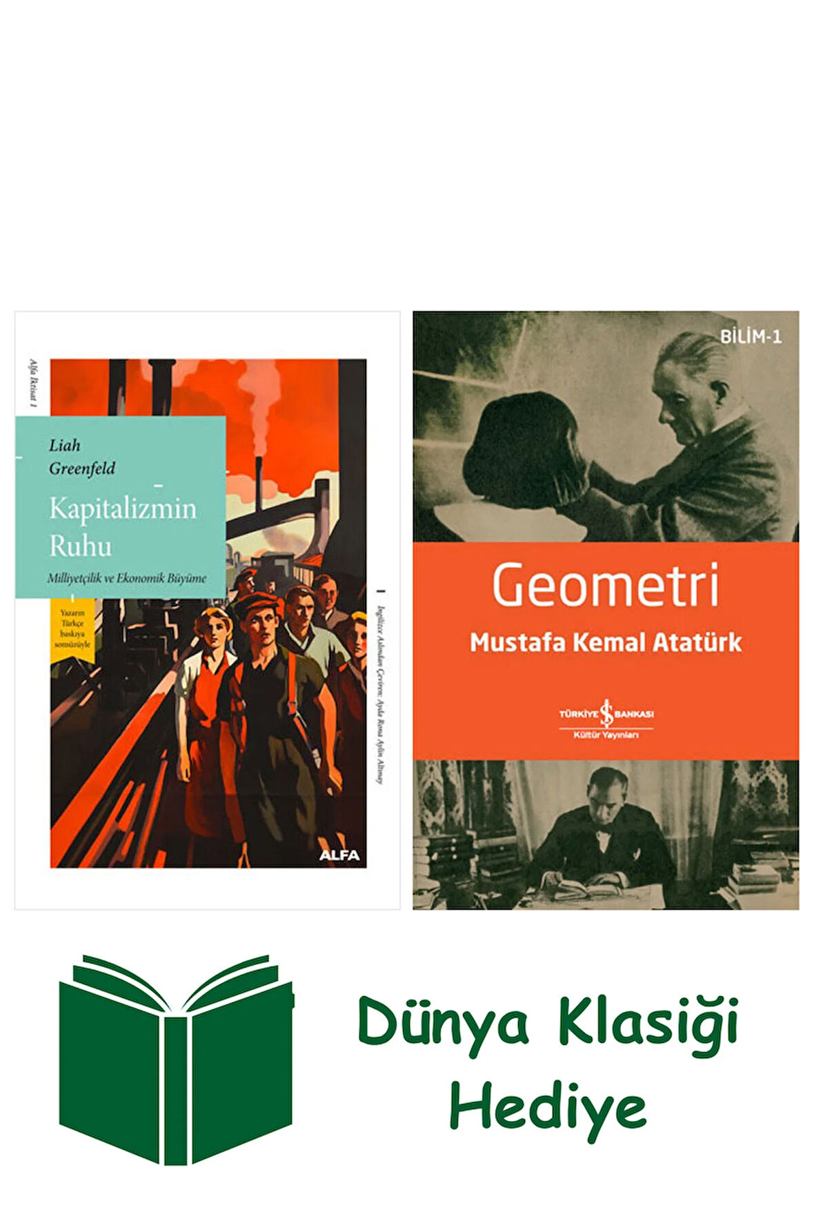 Kapitalizmin Ruhu + Geometri + Dünya Klasiği Hediye