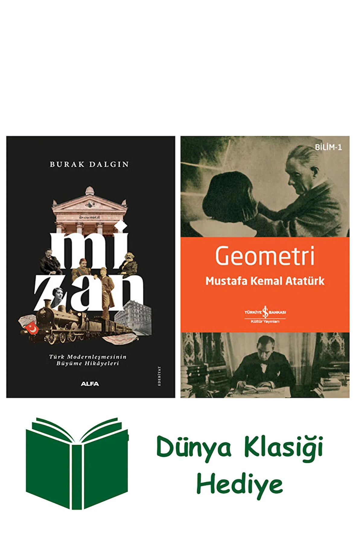 Mizan + Geometri + Dünya Klasiği Hediye