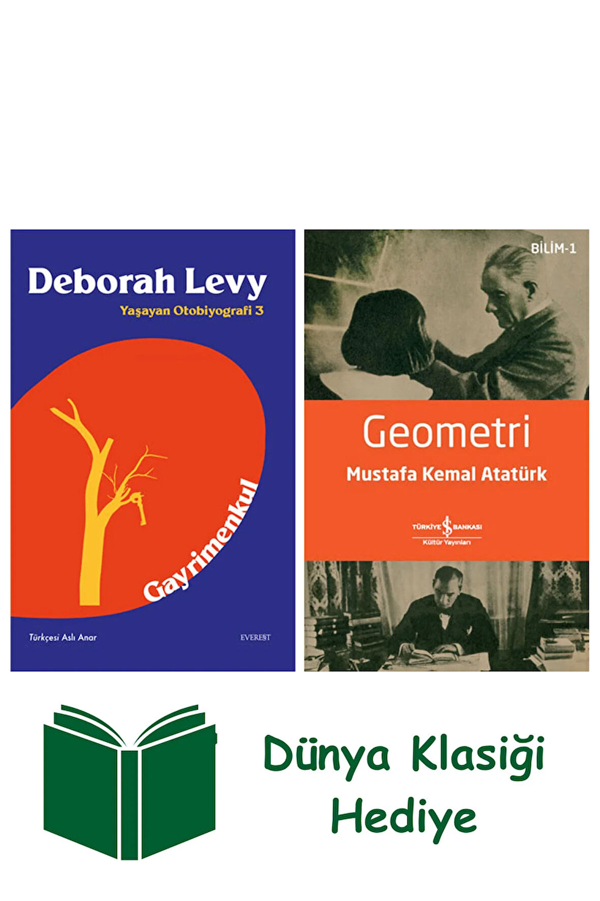 Gayrimenkul + Geometri + Dünya Klasiği Hediye