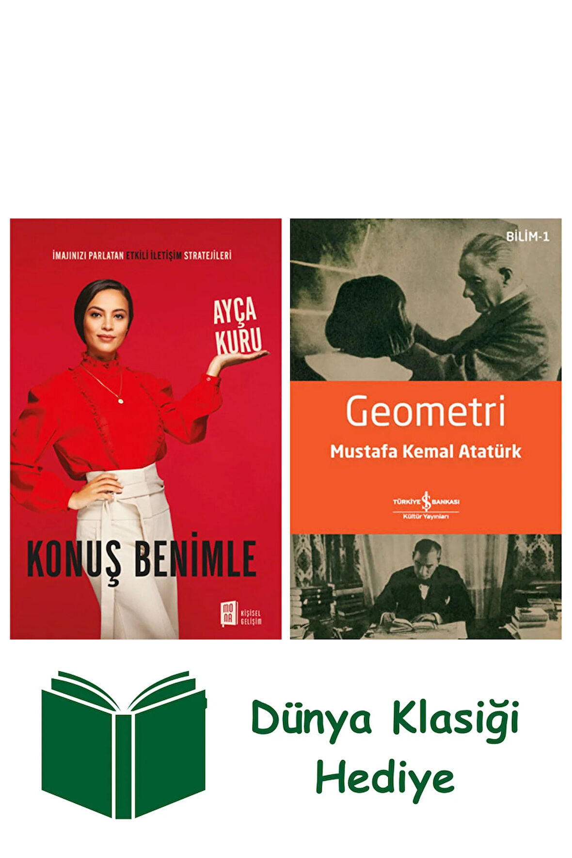 Konuş Benimle + Geometri + Dünya Klasiği Hediye