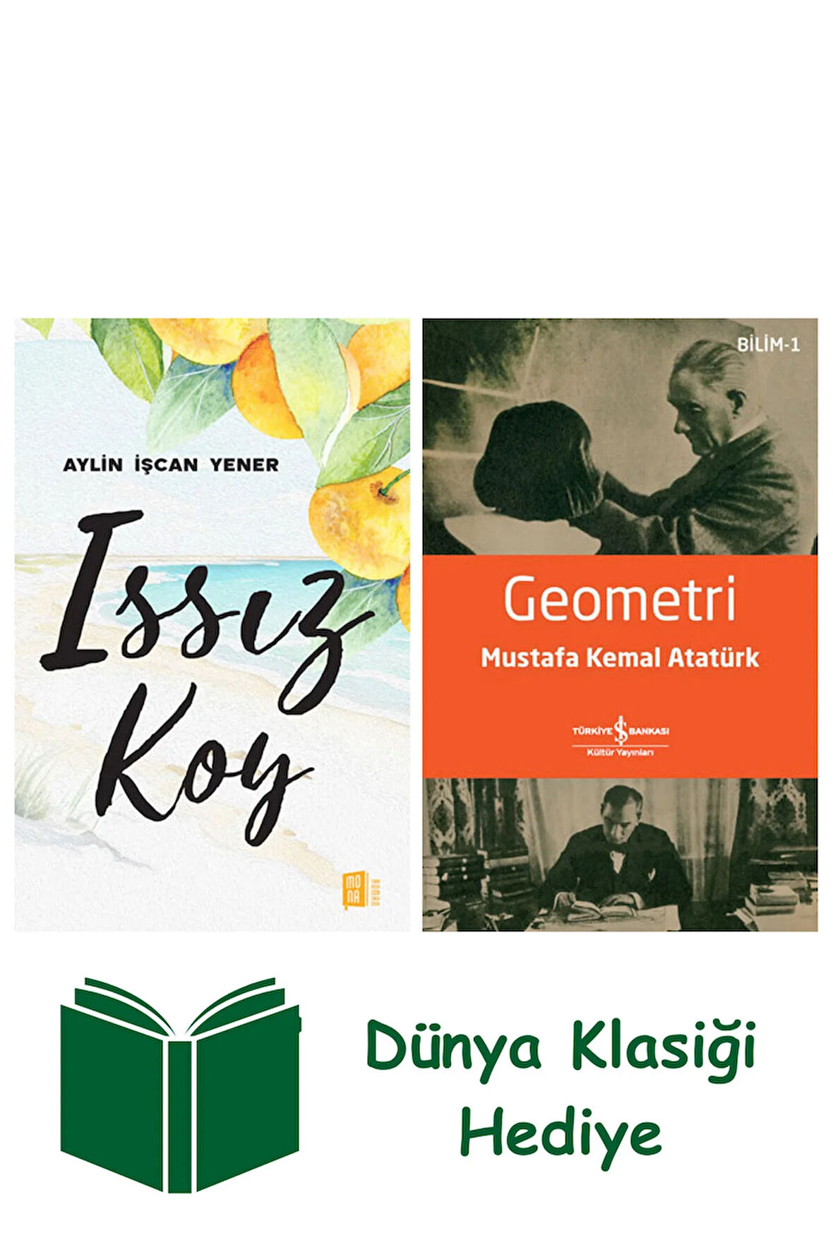 Issız Koy + Geometri + Dünya Klasiği Hediye