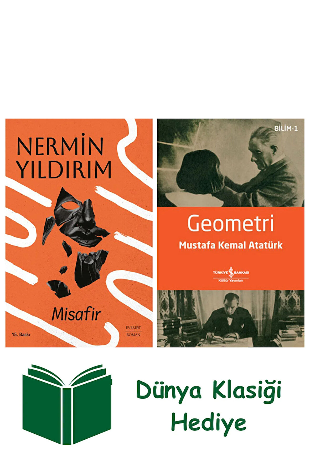 Misafir + Geometri + Dünya Klasiği Hediye