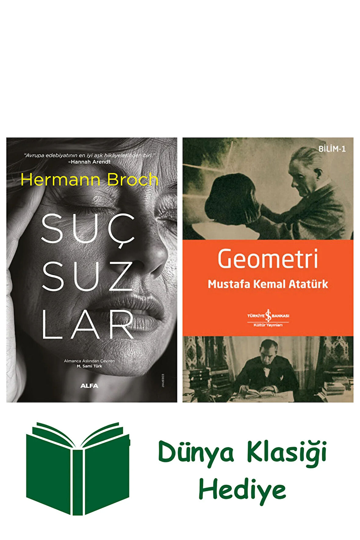 Suçsuzlar + Geometri + Dünya Klasiği Hediye