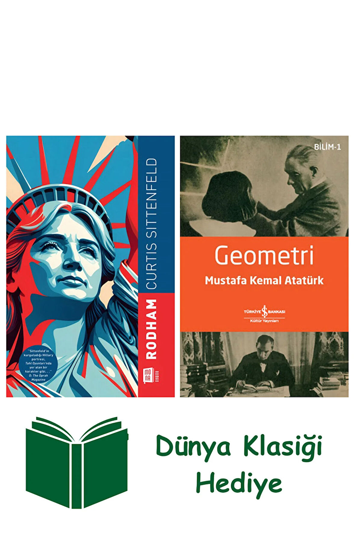 Rodham + Geometri + Dünya Klasiği Hediye