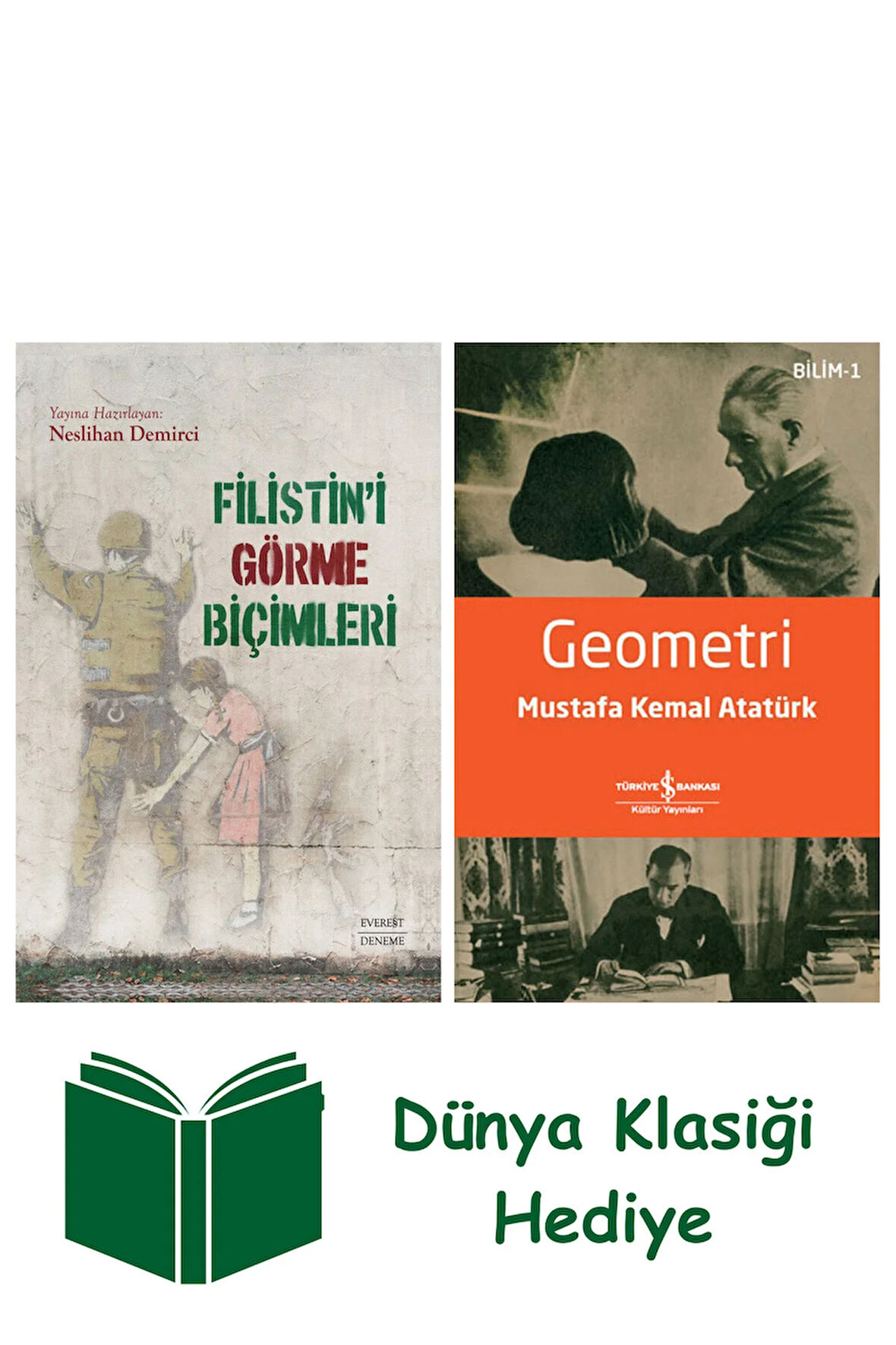 Filistin’i Görme Biçimleri + Geometri + Dünya Klasiği Hediye