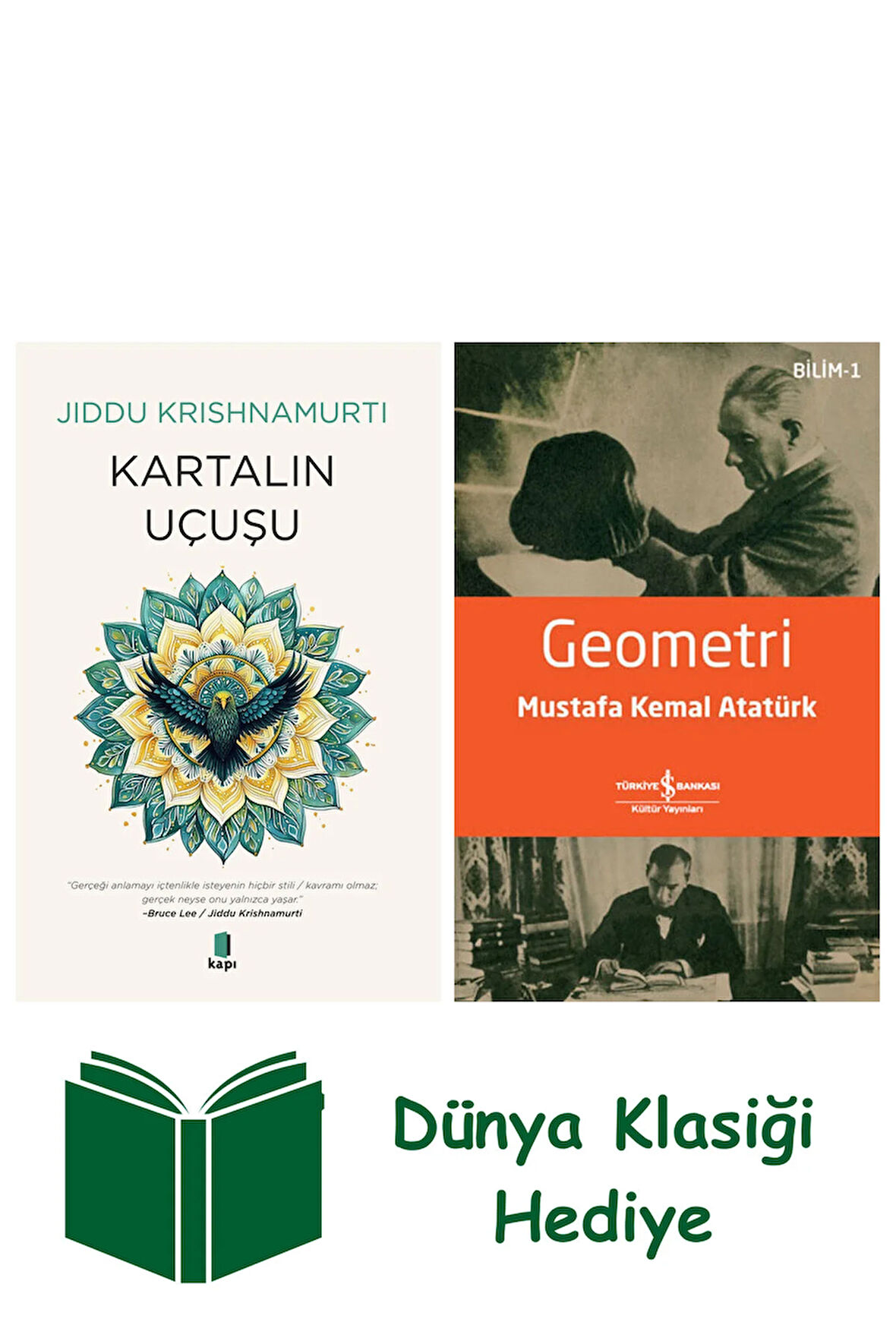 Kartalın Uçuşu + Geometri + Dünya Klasiği Hediye