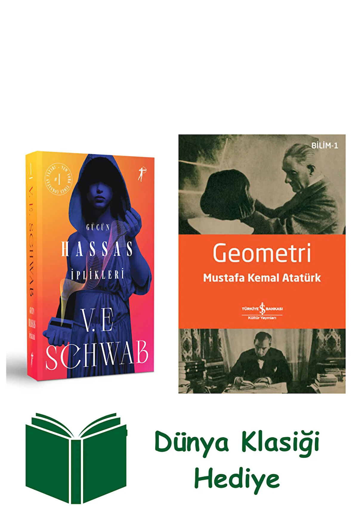 Gücün Hassas İplikleri + Geometri + Dünya Klasiği Hediye