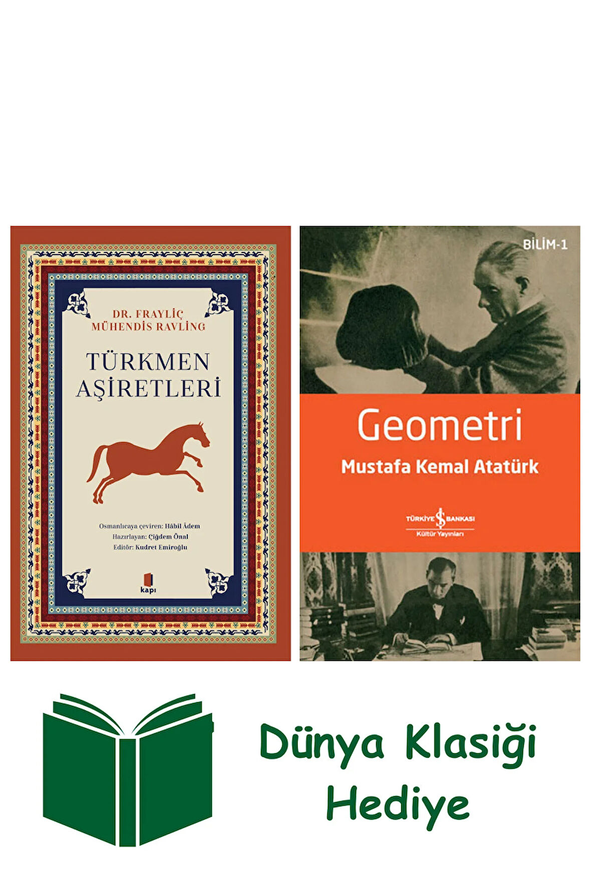 Türkmen Aşiretleri + Geometri + Dünya Klasiği Hediye